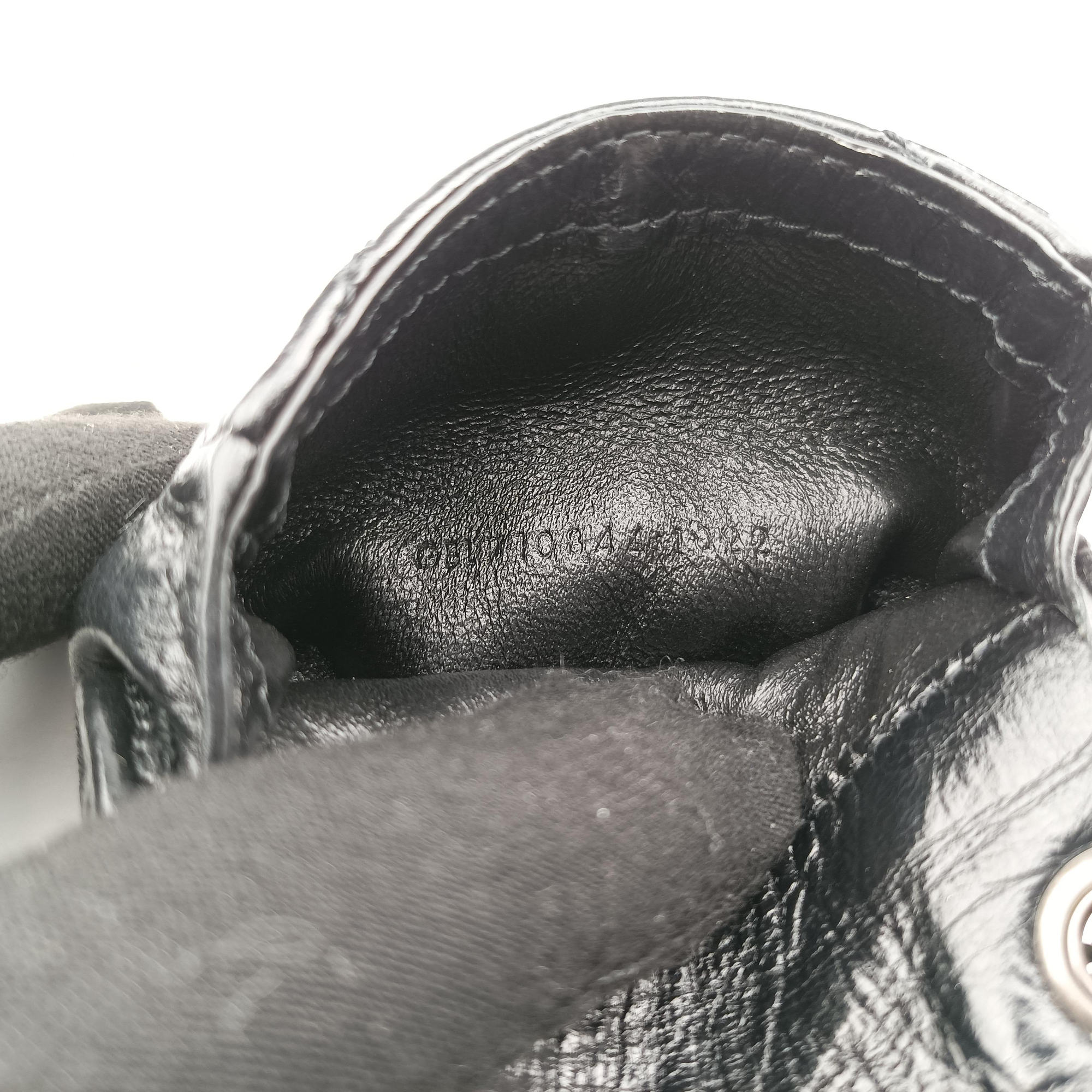 Niki Black lambskin 710844 GSL710844.1022ニキ ブラック ラムスキン 710844 GSL710844.1022