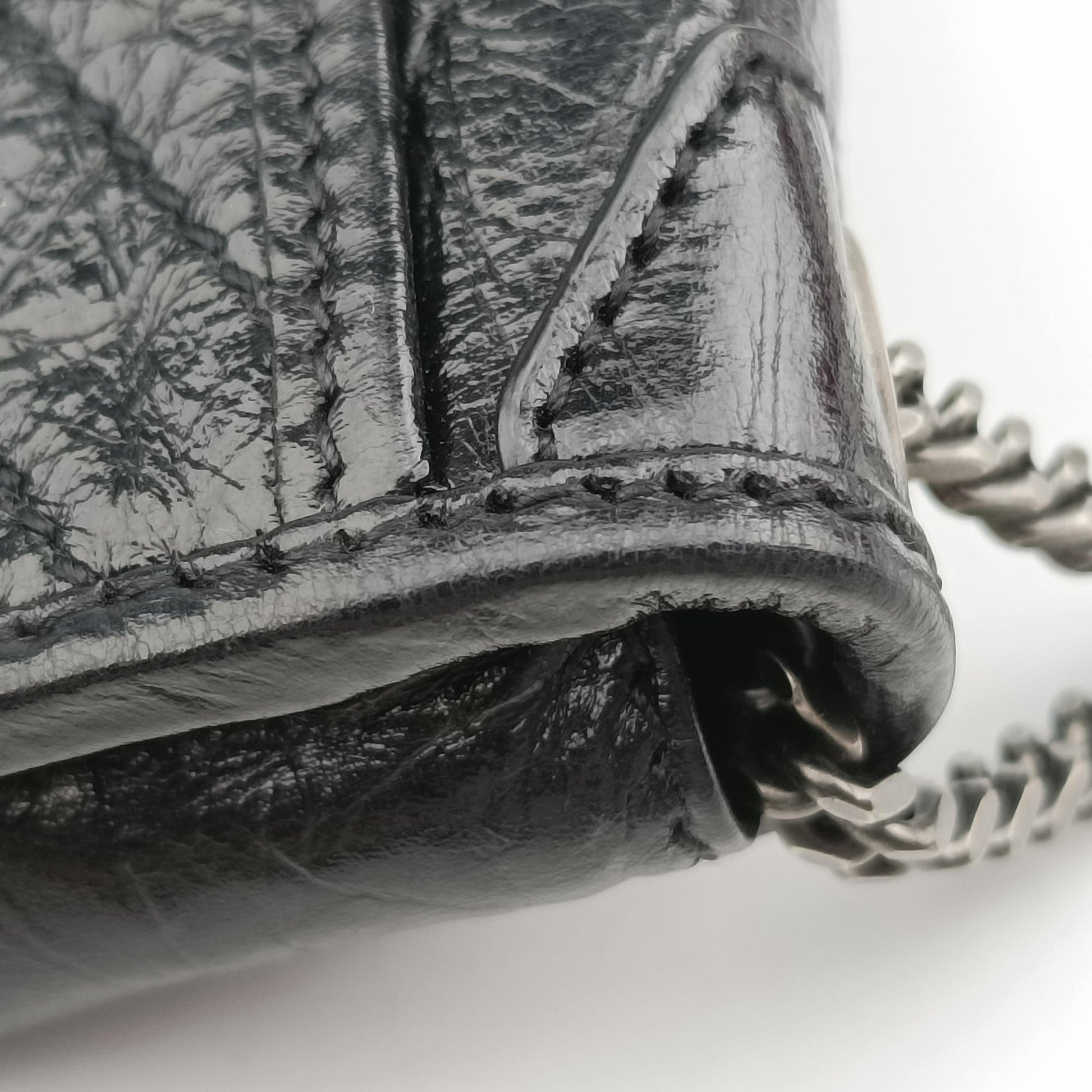 Niki Black lambskin 710844 GSL710844.1022ニキ ブラック ラムスキン 710844 GSL710844.1022