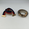 Sylvie Ivory×Navy×Red Leather 524405 F033625716シルヴィ アイボリー×ネイビー×レッド レザー 524405 F033625716