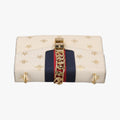 Sylvie Ivory×Navy×Red Leather 524405 F033625716シルヴィ アイボリー×ネイビー×レッド レザー 524405 F033625716