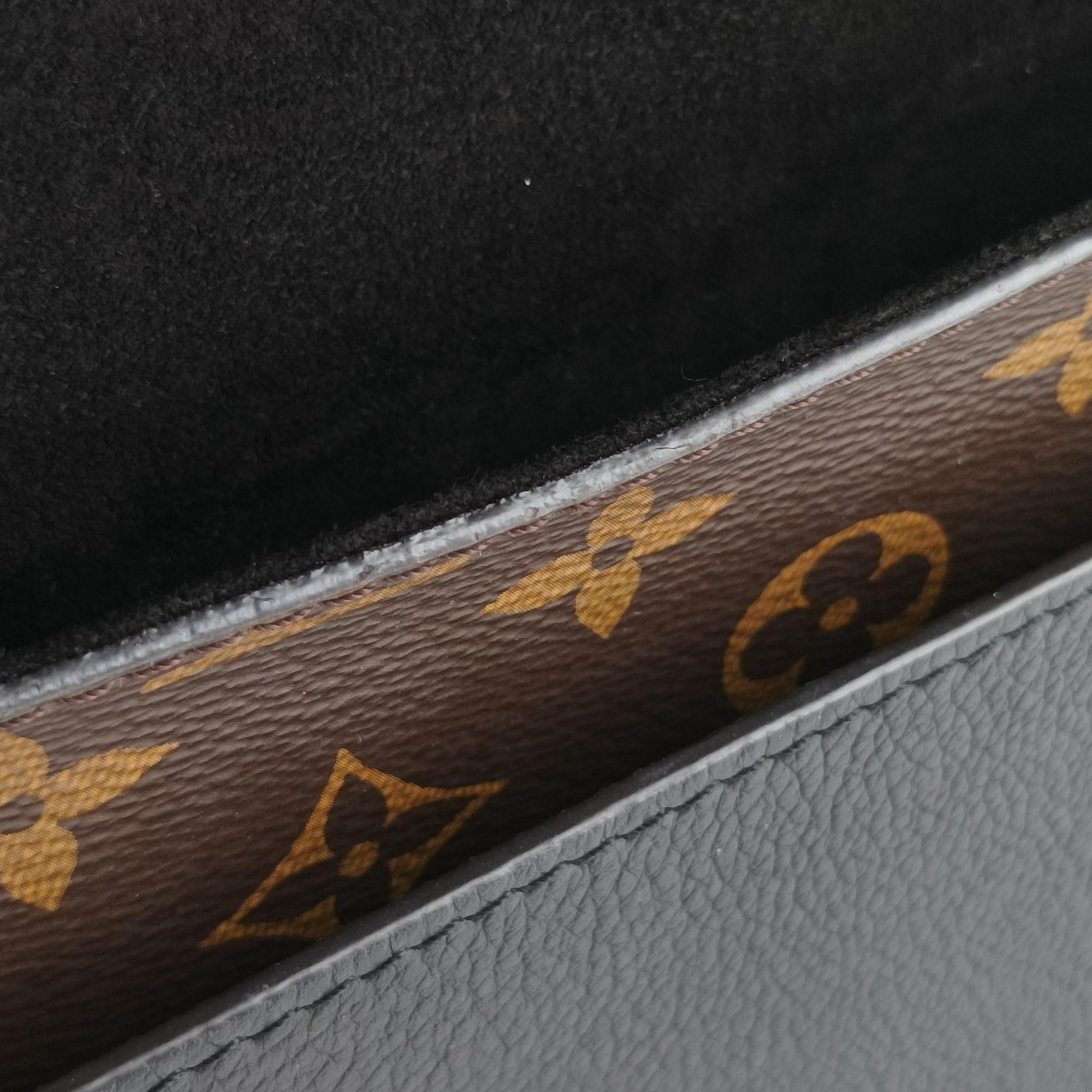 MARIGNAN brown×black Monogram Canvas×calf leather M44259 FL0168 IC Chipマリニャン モノグラム/ブラウン×ブラック モノグラムキャンバス×カーフレザー M44259 FL0168 ICチップ