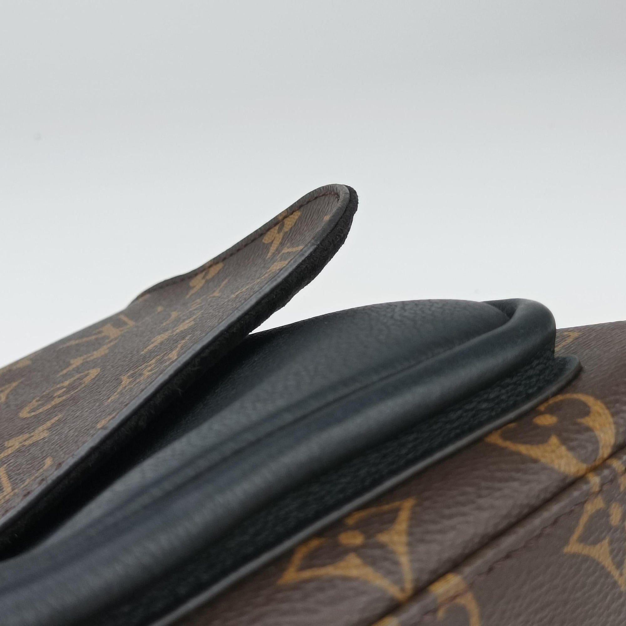 MARIGNAN brown×black Monogram Canvas×calf leather M44259 FL0168 IC Chipマリニャン モノグラム/ブラウン×ブラック モノグラムキャンバス×カーフレザー M44259 FL0168 ICチップ