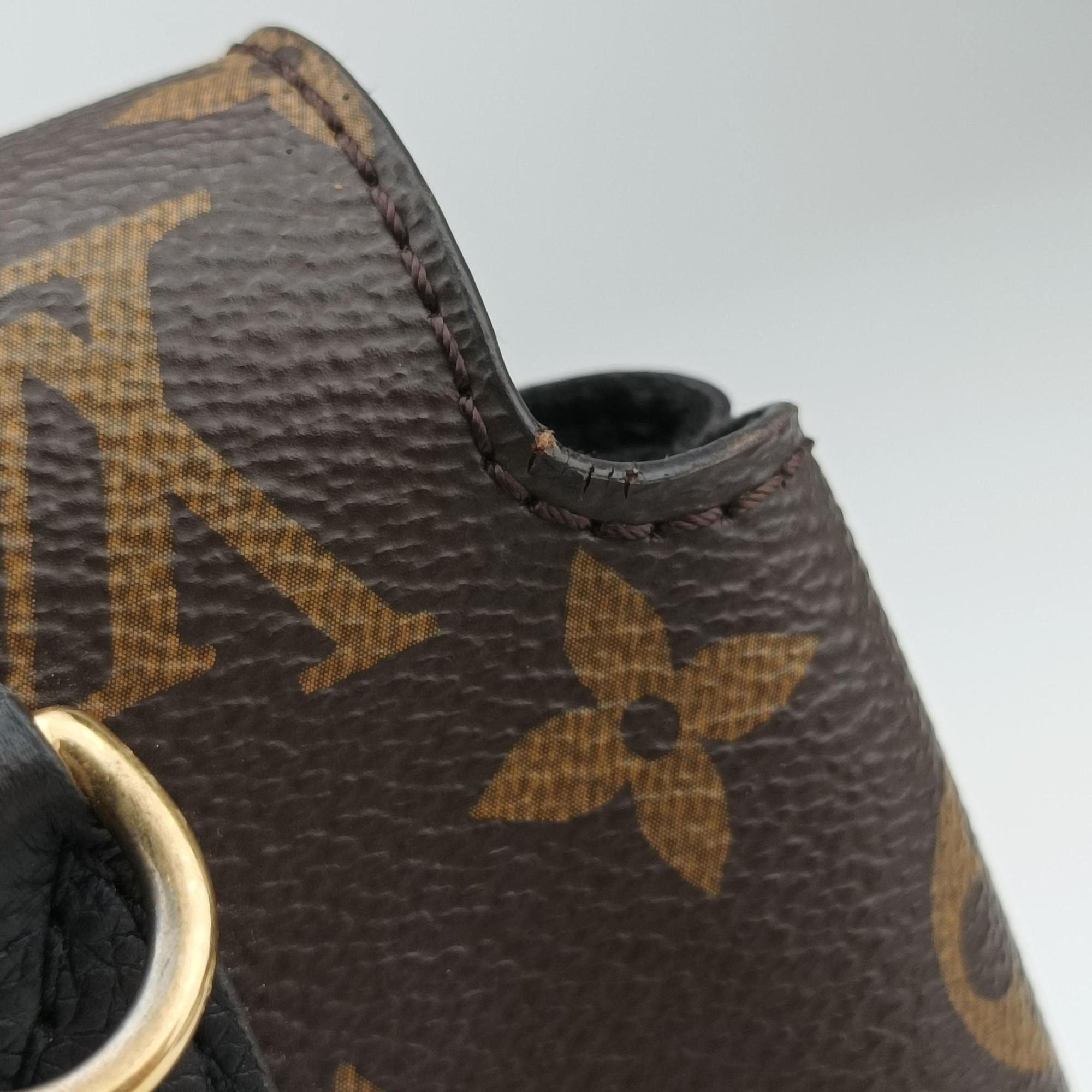 MARIGNAN brown×black Monogram Canvas×calf leather M44259 FL0168 IC Chipマリニャン モノグラム/ブラウン×ブラック モノグラムキャンバス×カーフレザー M44259 FL0168 ICチップ