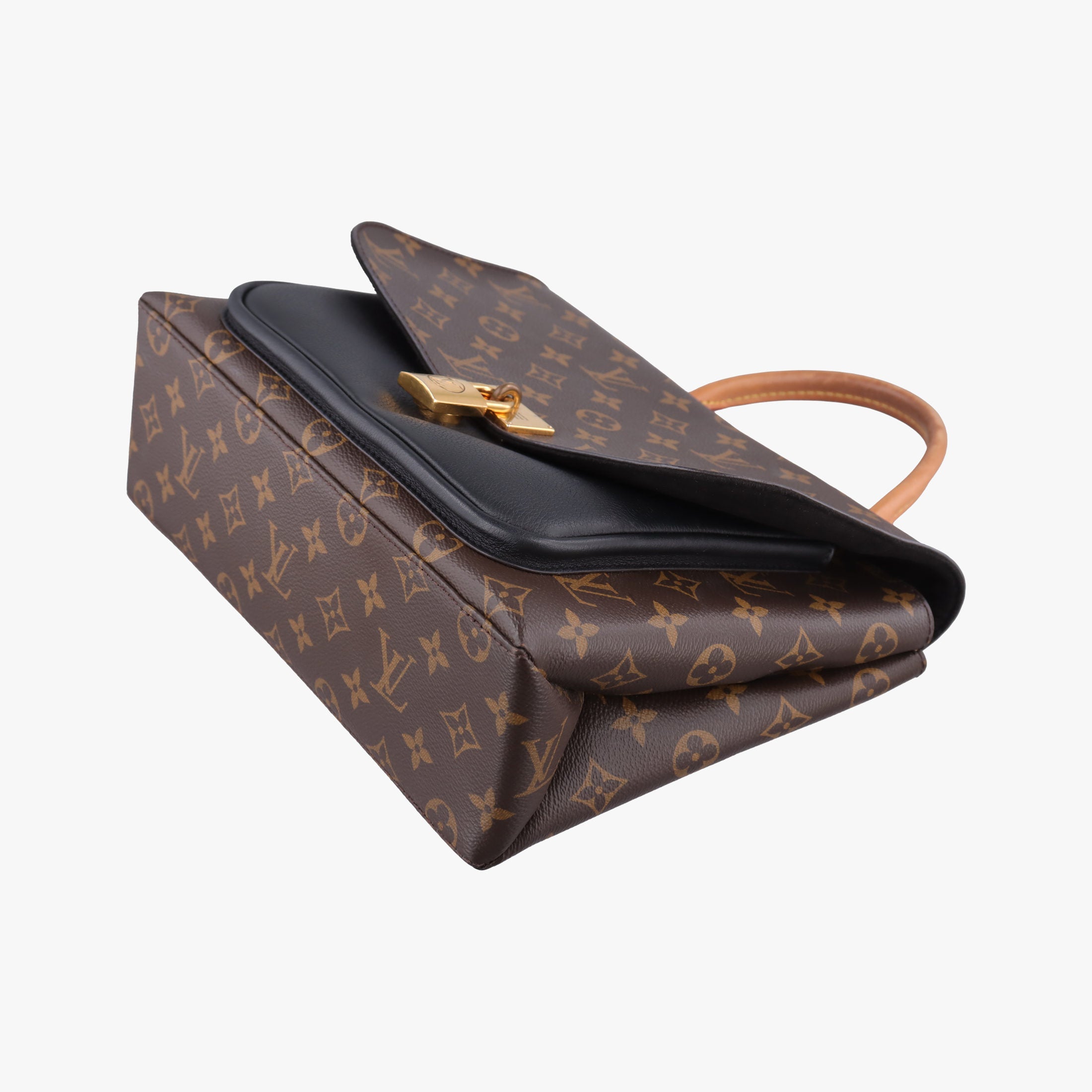 MARIGNAN brown×black Monogram Canvas×calf leather M44259 FL0168 IC Chipマリニャン モノグラム/ブラウン×ブラック モノグラムキャンバス×カーフレザー M44259 FL0168 ICチップ