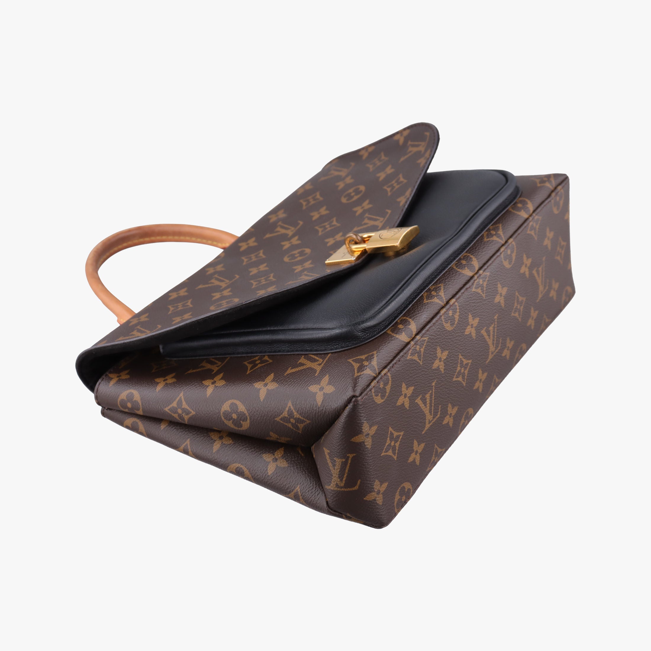 MARIGNAN brown×black Monogram Canvas×calf leather M44259 FL0168 IC Chipマリニャン モノグラム/ブラウン×ブラック モノグラムキャンバス×カーフレザー M44259 FL0168 ICチップ