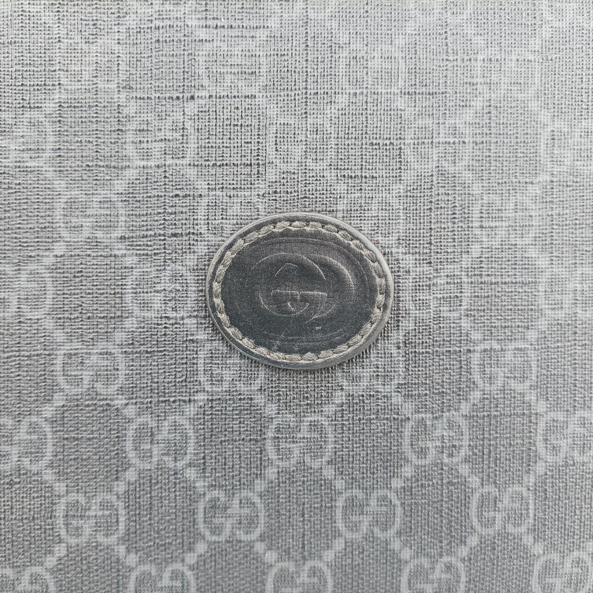 Interlocking G Grey PVC coated canvas 724717 インターロッキングG グレー PVCコーティングキャンバス 724717 