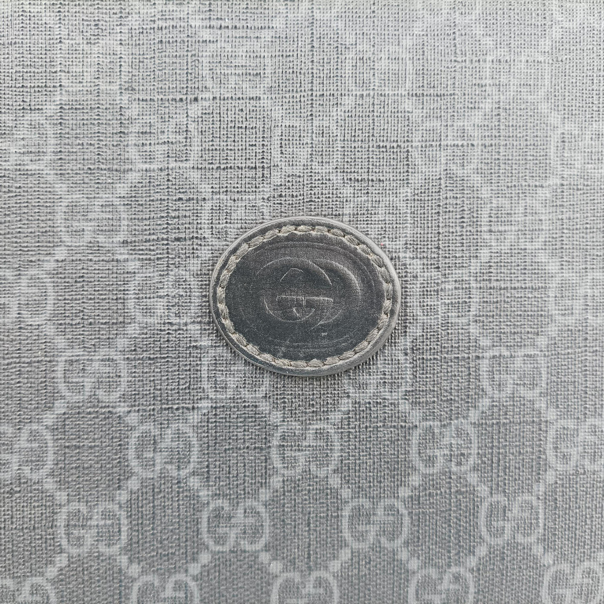 Interlocking G Grey PVC coated canvas 724717 インターロッキングG グレー PVCコーティングキャンバス 724717 
