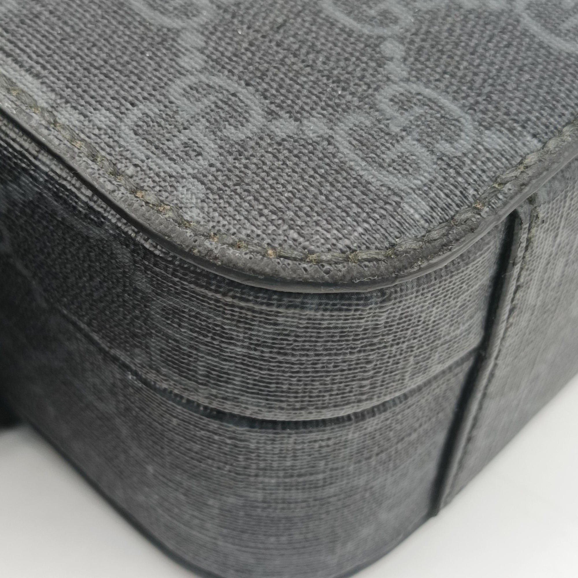 Interlocking G Grey PVC coated canvas 724717 インターロッキングG グレー PVCコーティングキャンバス 724717 