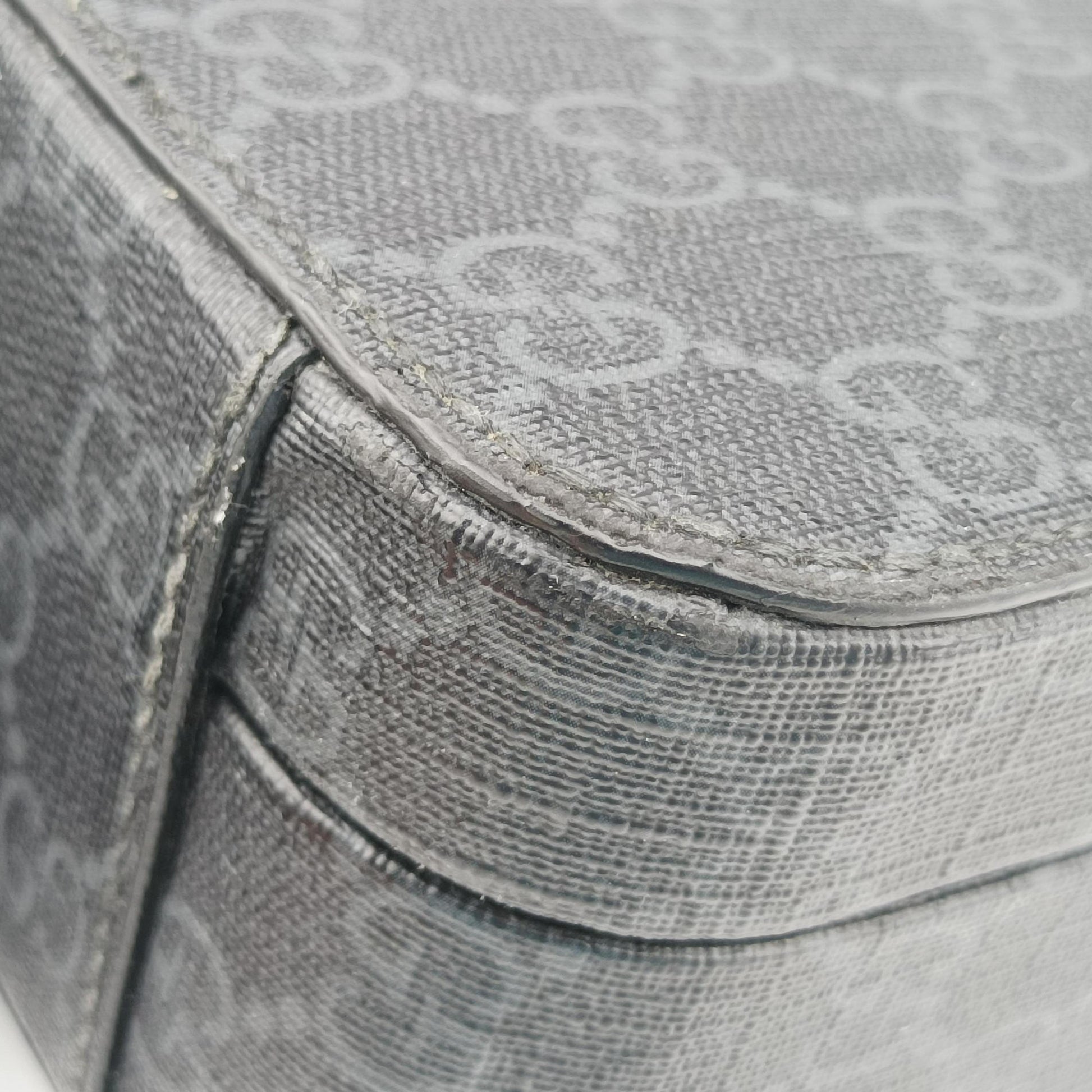 Interlocking G Grey PVC coated canvas 724717 インターロッキングG グレー PVCコーティングキャンバス 724717 