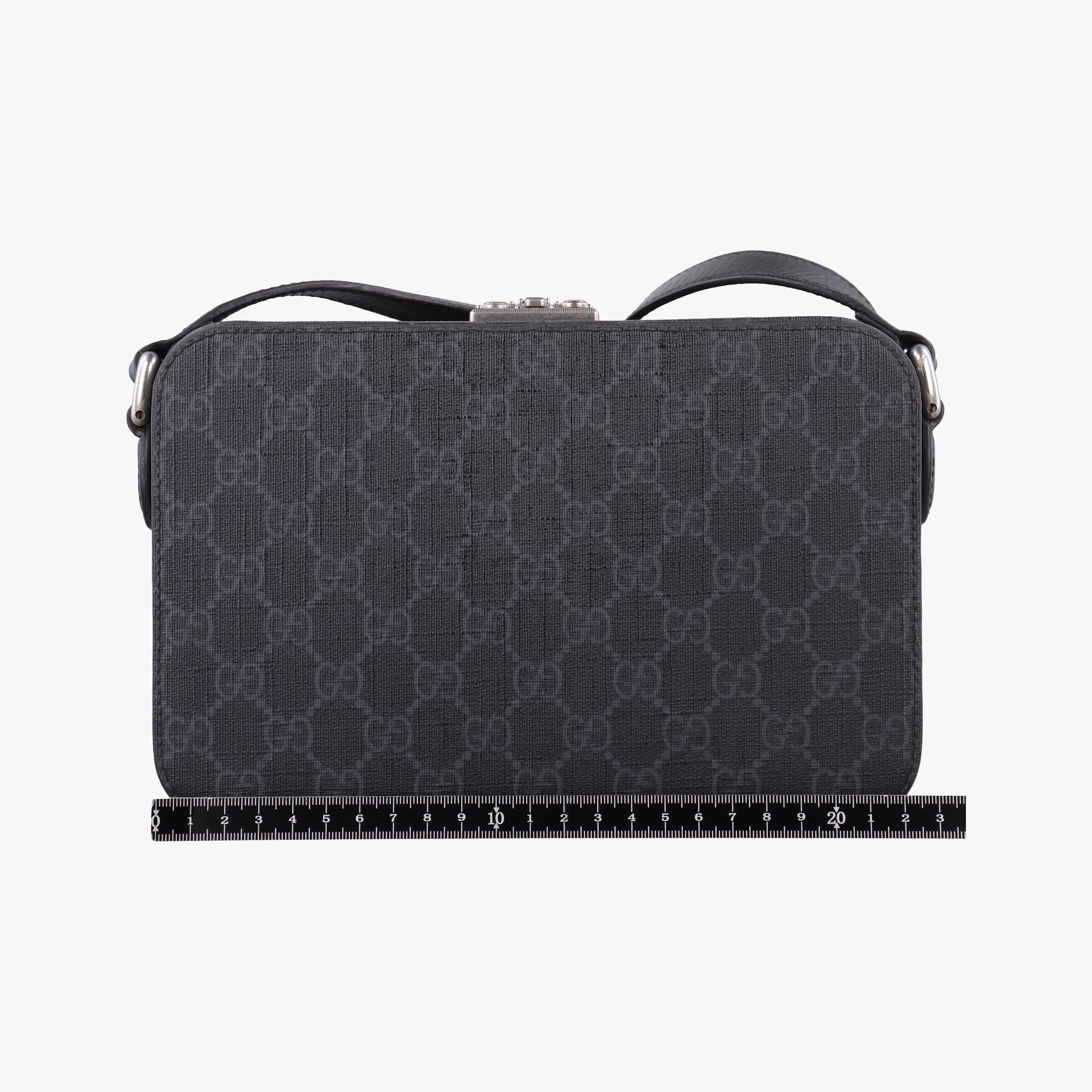 Interlocking G Grey PVC coated canvas 724717 インターロッキングG グレー PVCコーティングキャンバス 724717 