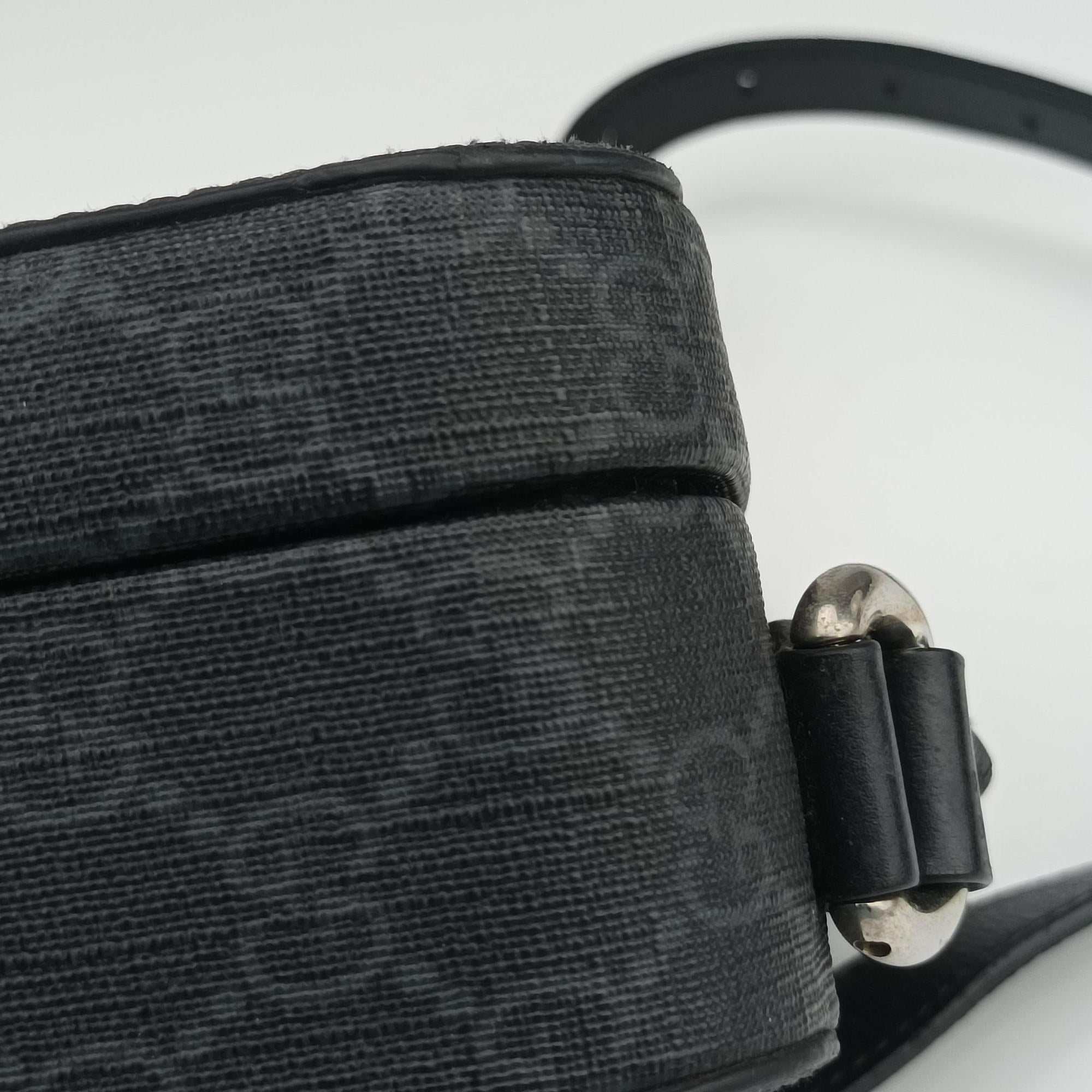 Interlocking G Grey PVC coated canvas 724717 インターロッキングG グレー PVCコーティングキャンバス 724717 