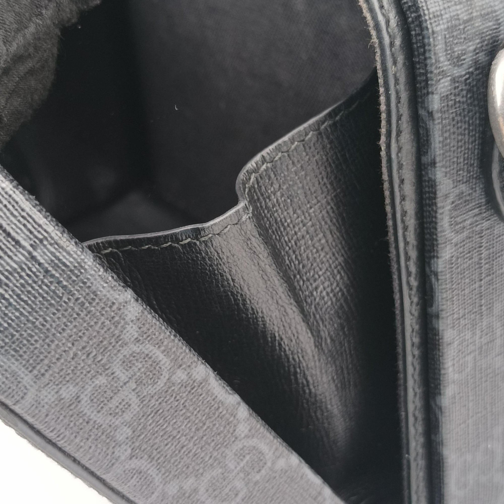 Interlocking G Grey PVC coated canvas 724717 インターロッキングG グレー PVCコーティングキャンバス 724717 
