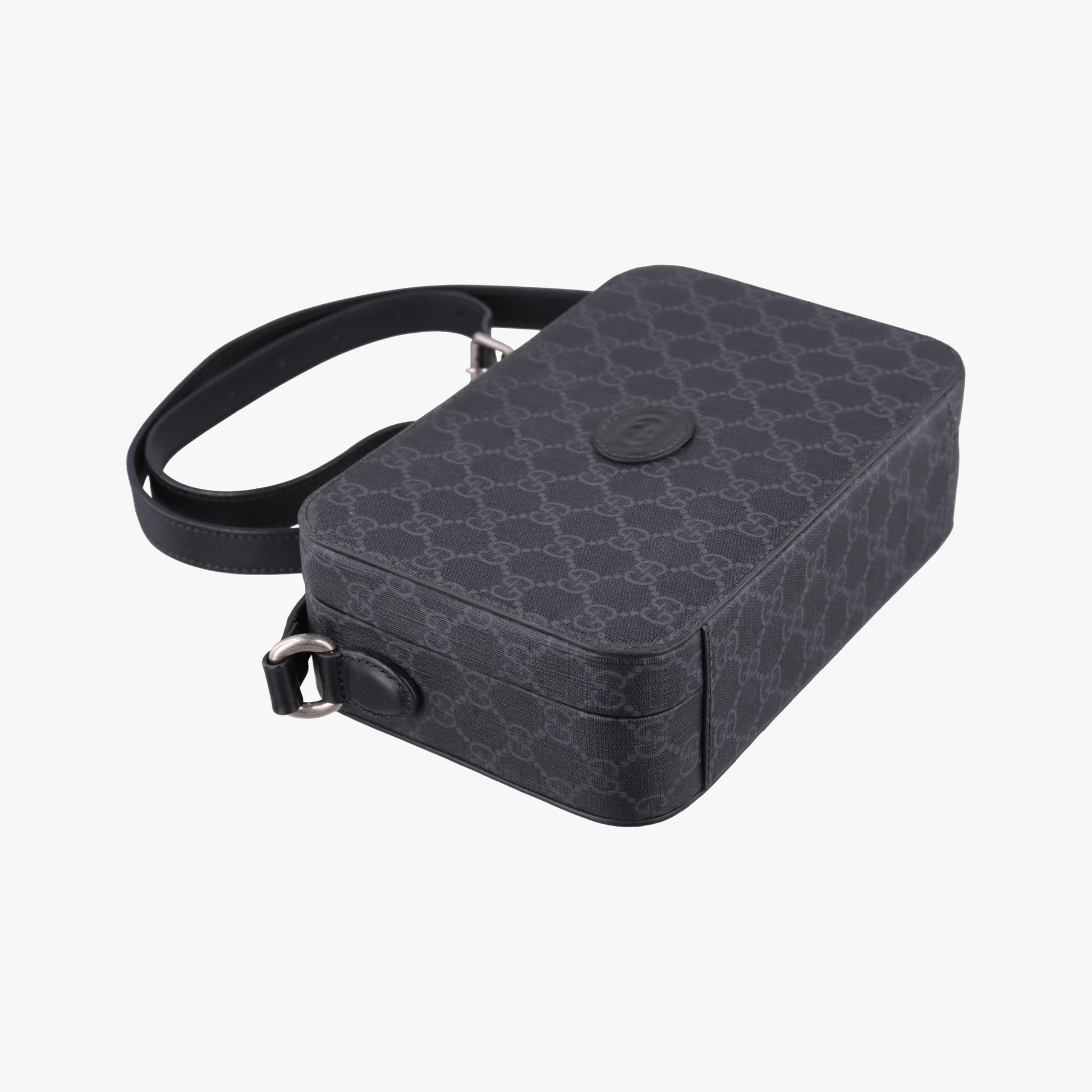 Interlocking G Grey PVC coated canvas 724717 インターロッキングG グレー PVCコーティングキャンバス 724717 