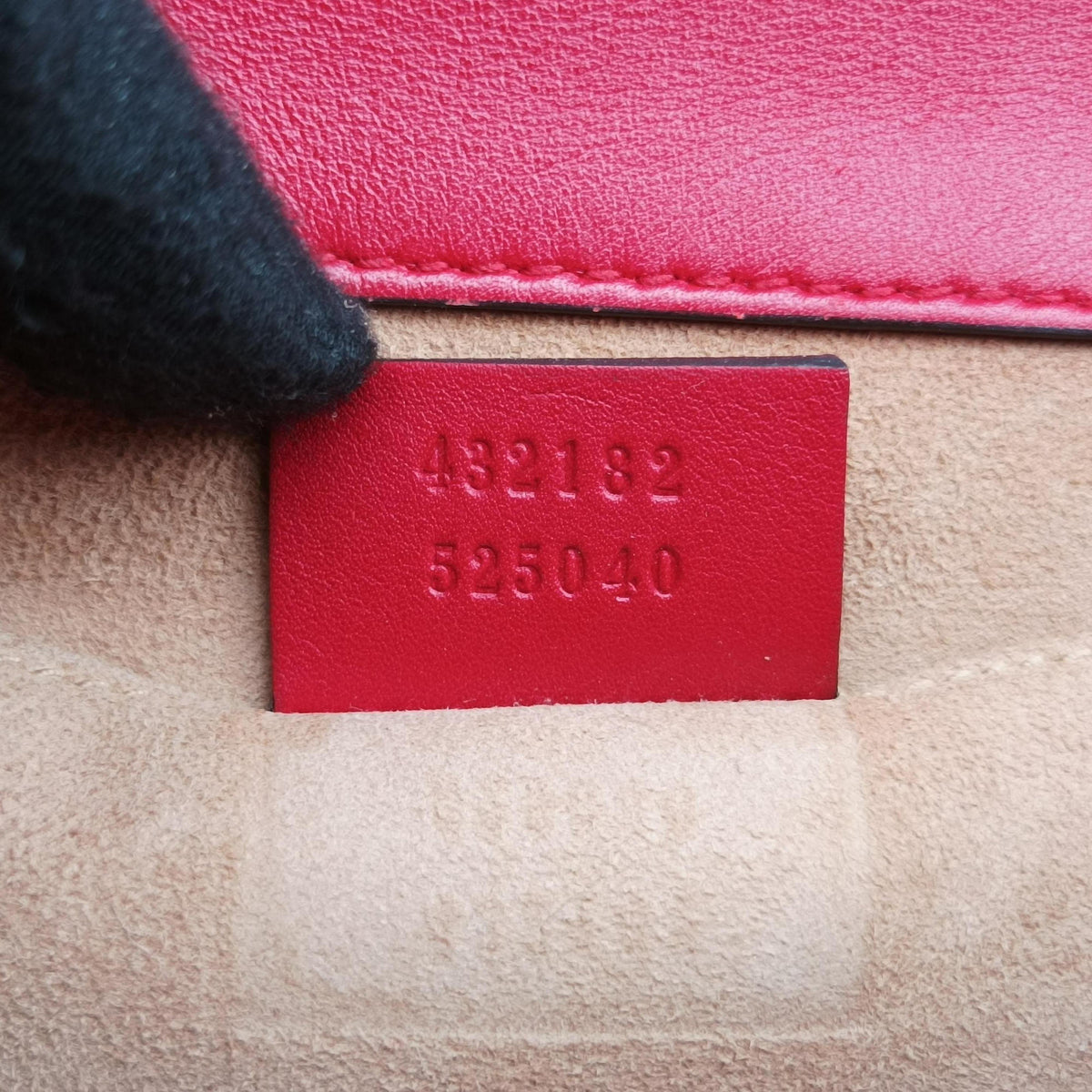 Padlock Red Leather 432182 E021822380パドロック レッド レザー 432182 E021822380