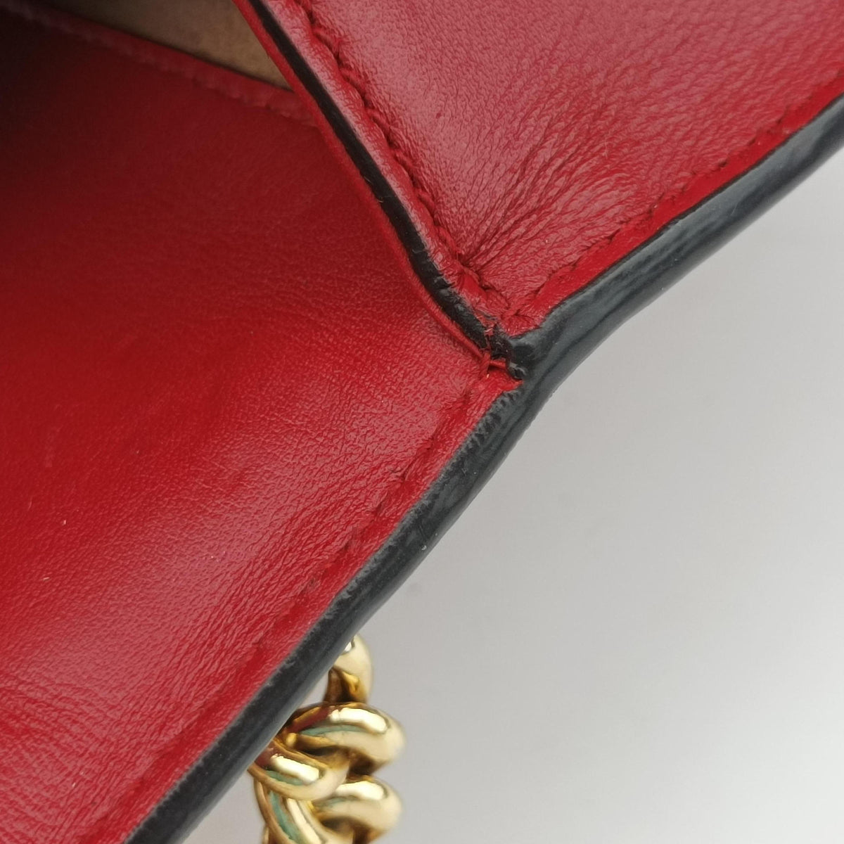 Padlock Red Leather 432182 E021822380パドロック レッド レザー 432182 E021822380