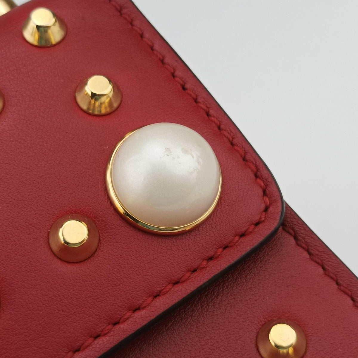 Padlock Red Leather 432182 E021822380パドロック レッド レザー 432182 E021822380