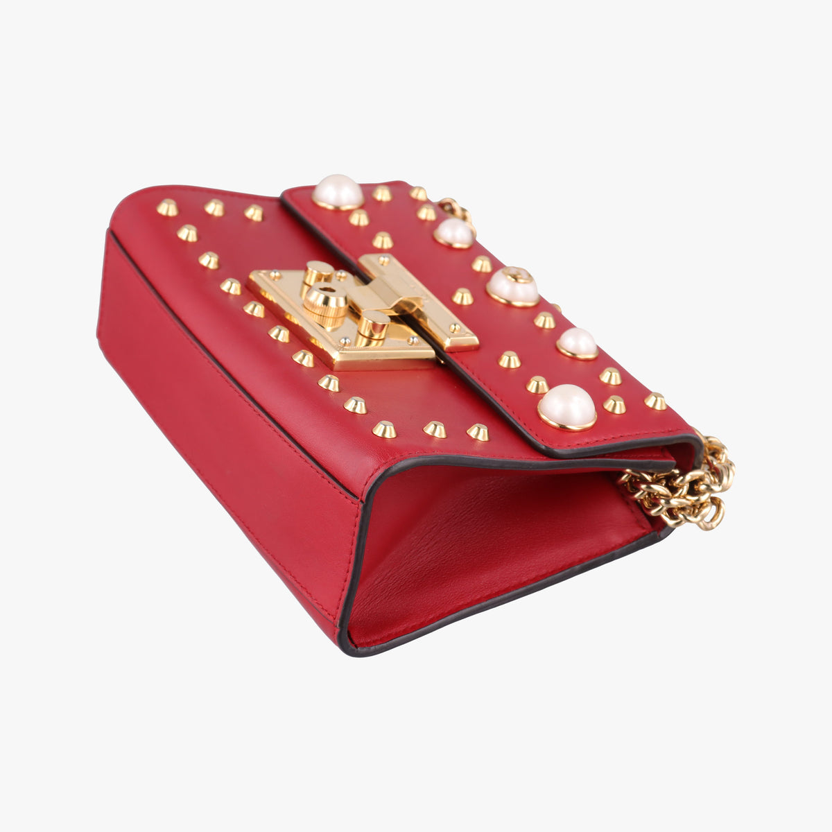 Padlock Red Leather 432182 E021822380パドロック レッド レザー 432182 E021822380