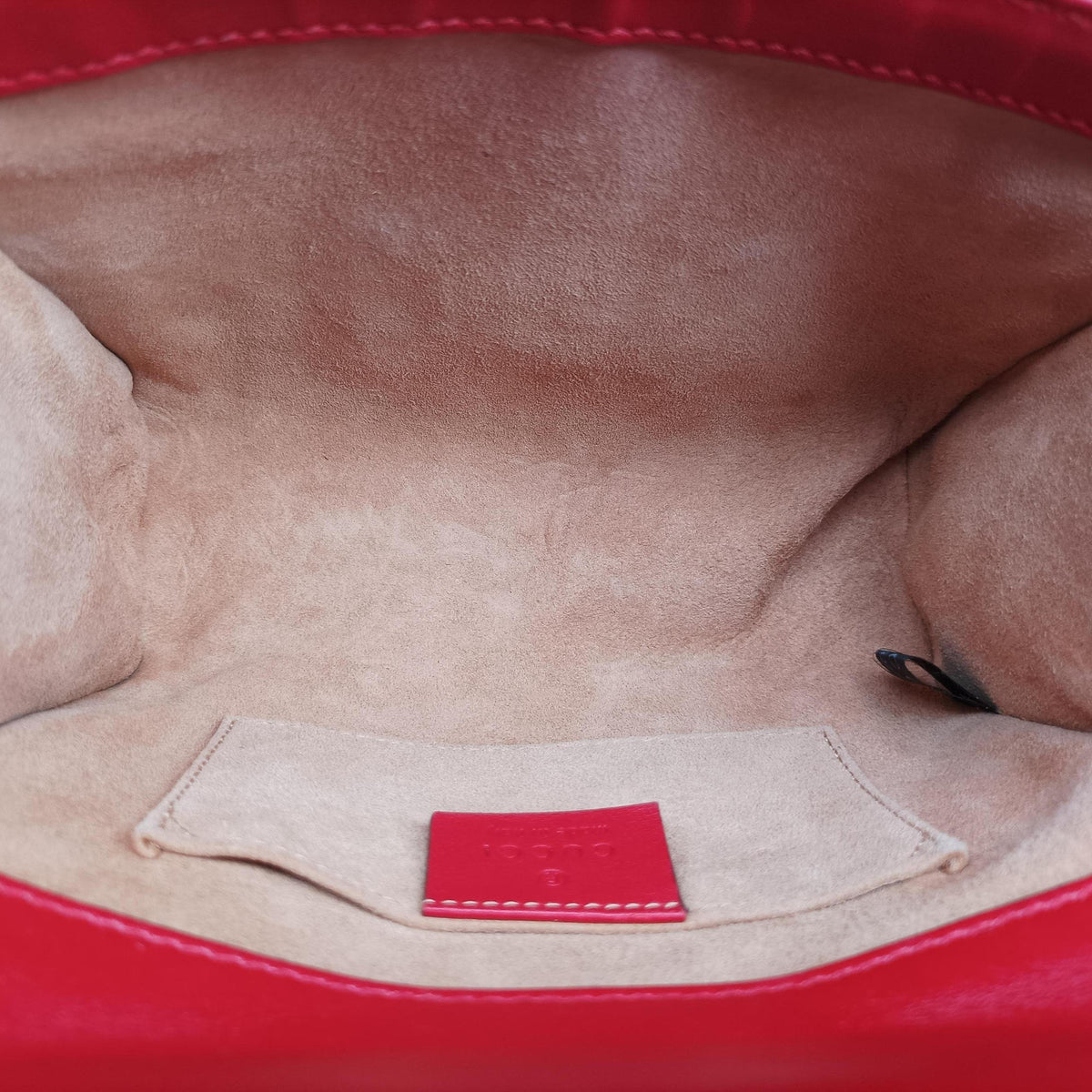 Padlock Red Leather 432182 E021822380パドロック レッド レザー 432182 E021822380