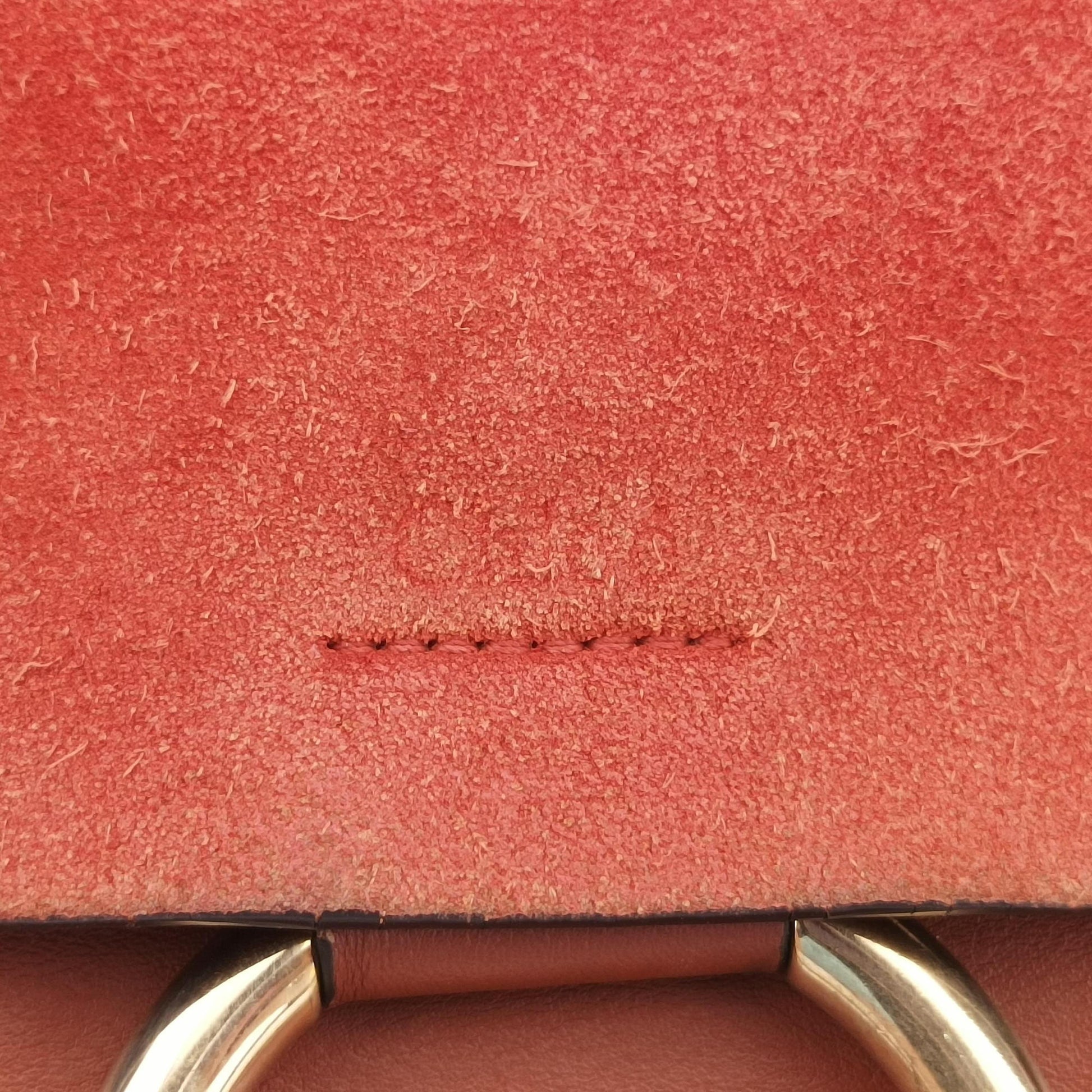FAYE Brown Suede × leather Lot number unknownフェイ ブラウン スエード×レザー 製番不明