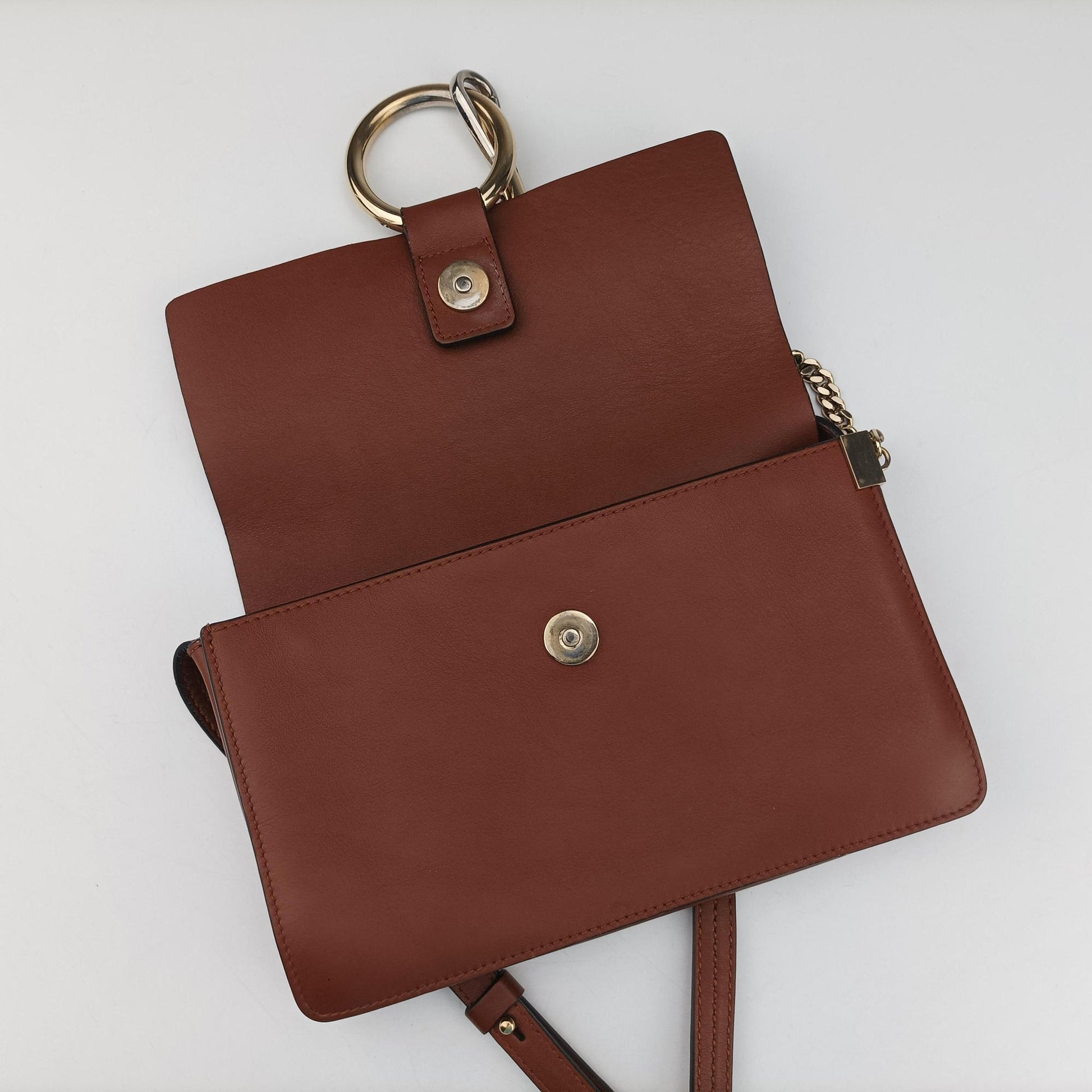 FAYE Brown Suede × leather Lot number unknownフェイ ブラウン スエード×レザー 製番不明