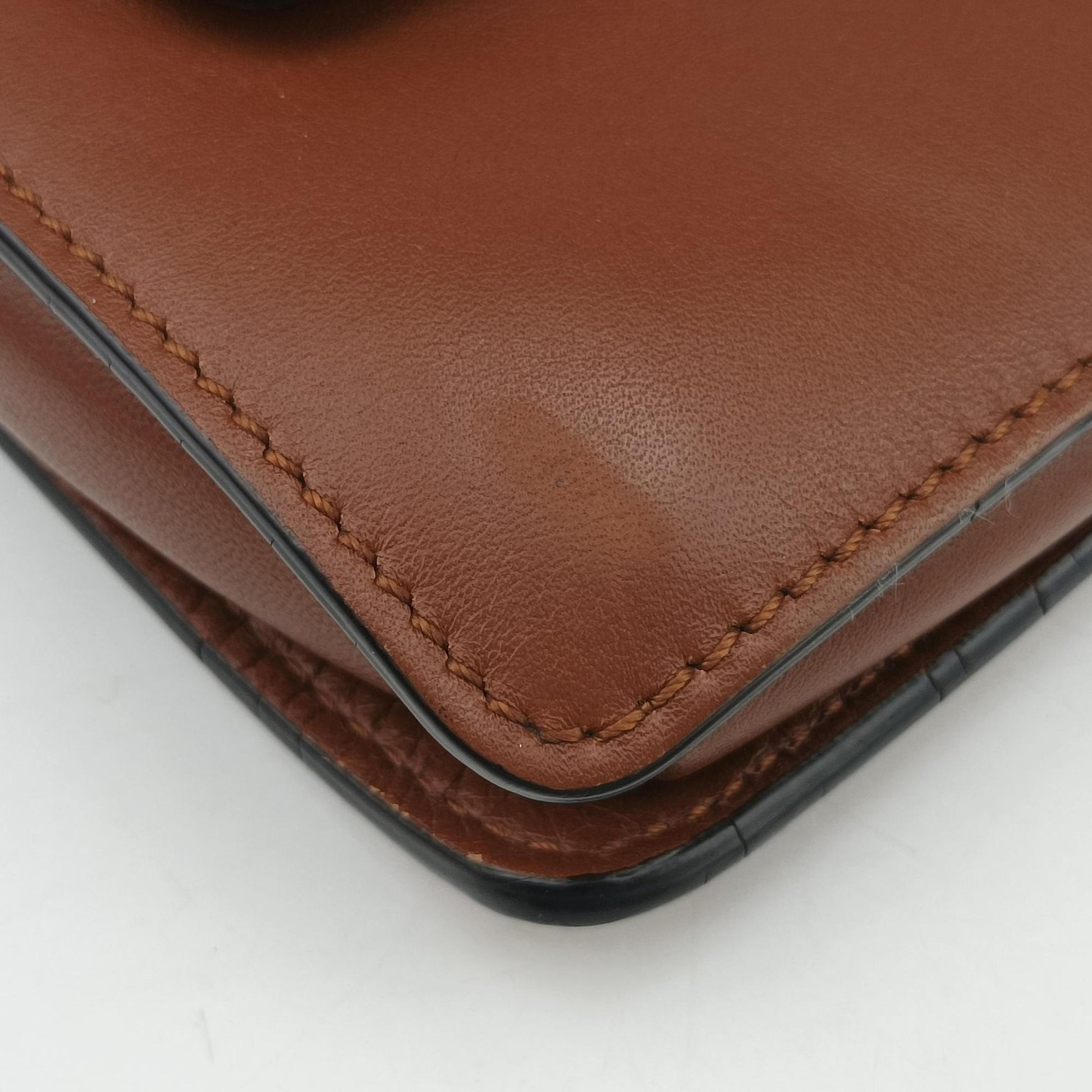 FAYE Brown Suede × leather Lot number unknownフェイ ブラウン スエード×レザー 製番不明