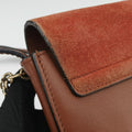 FAYE Brown Suede × leather Lot number unknownフェイ ブラウン スエード×レザー 製番不明