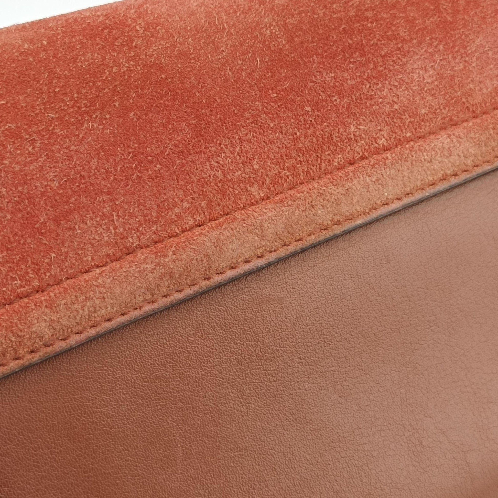 FAYE Brown Suede × leather Lot number unknownフェイ ブラウン スエード×レザー 製番不明