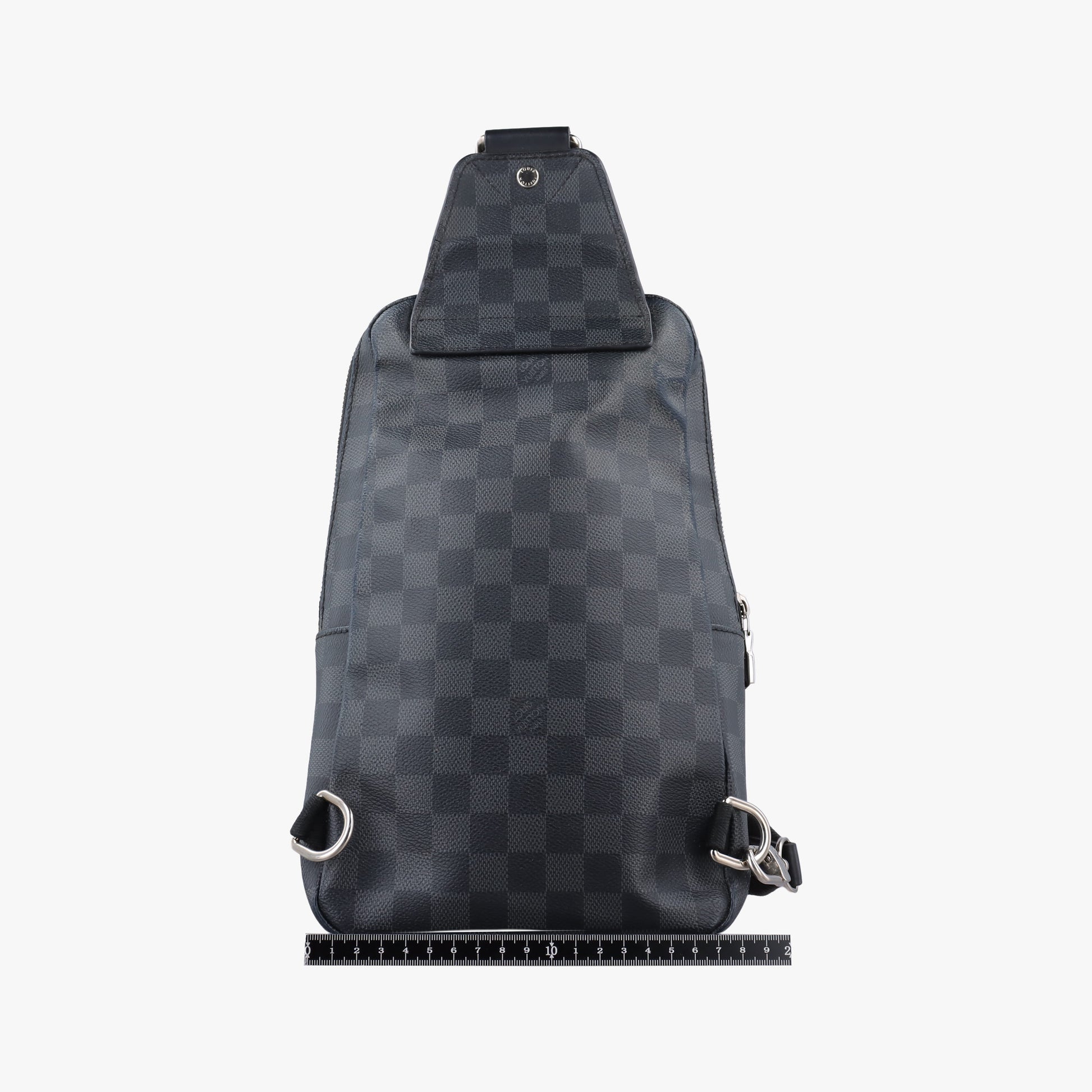 Pre-owned Louis Vuitton Avenue Slingbag Graphite Damier Graphite N41719 bum bag/waist bag | stylenewstar