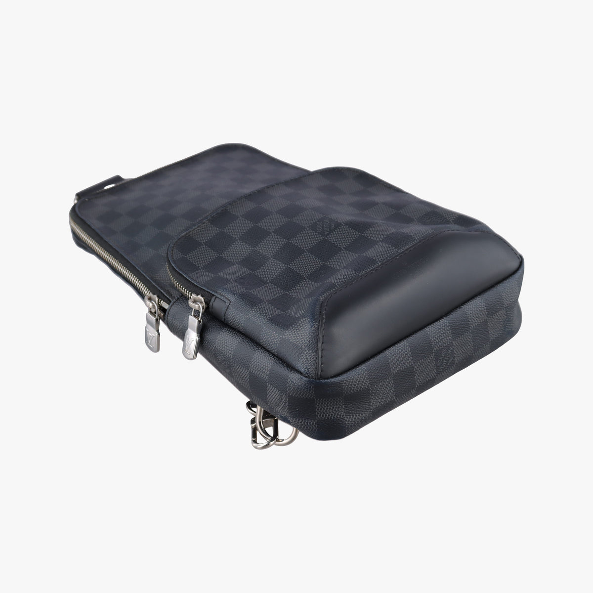 Pre-owned Louis Vuitton Avenue Slingbag Graphite Damier Graphite N41719 bum bag/waist bag | stylenewstar