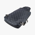 Pre-owned Louis Vuitton Avenue Slingbag Graphite Damier Graphite N41719 bum bag/waist bag | stylenewstar