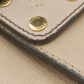 Pre-owned Fendi Flip Beige×Brown Leather×Suede 8BT302 shoulderbag | stylenewstar