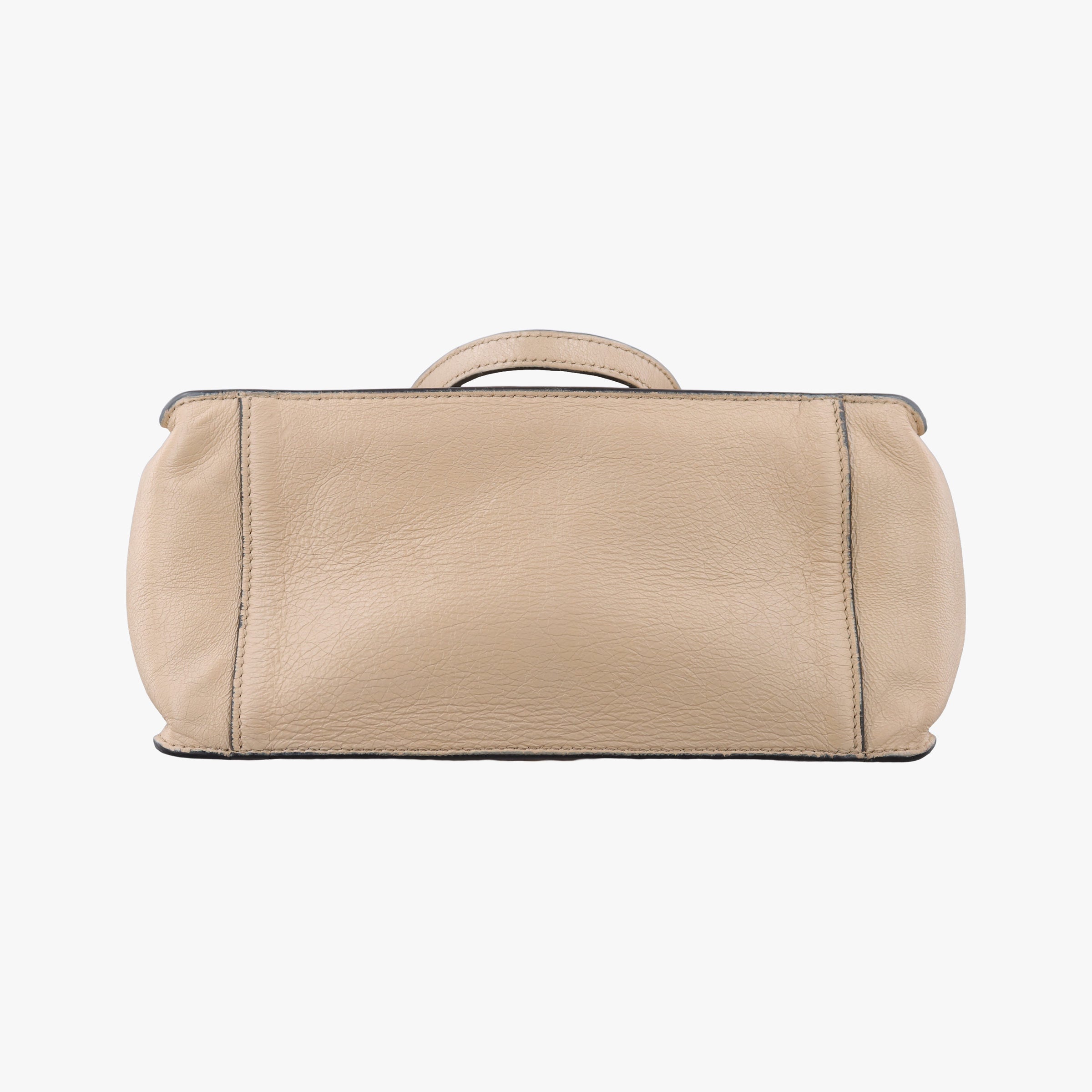 Pre-owned Fendi Flip Beige×Brown Leather×Suede 8BT302 shoulderbag | stylenewstar