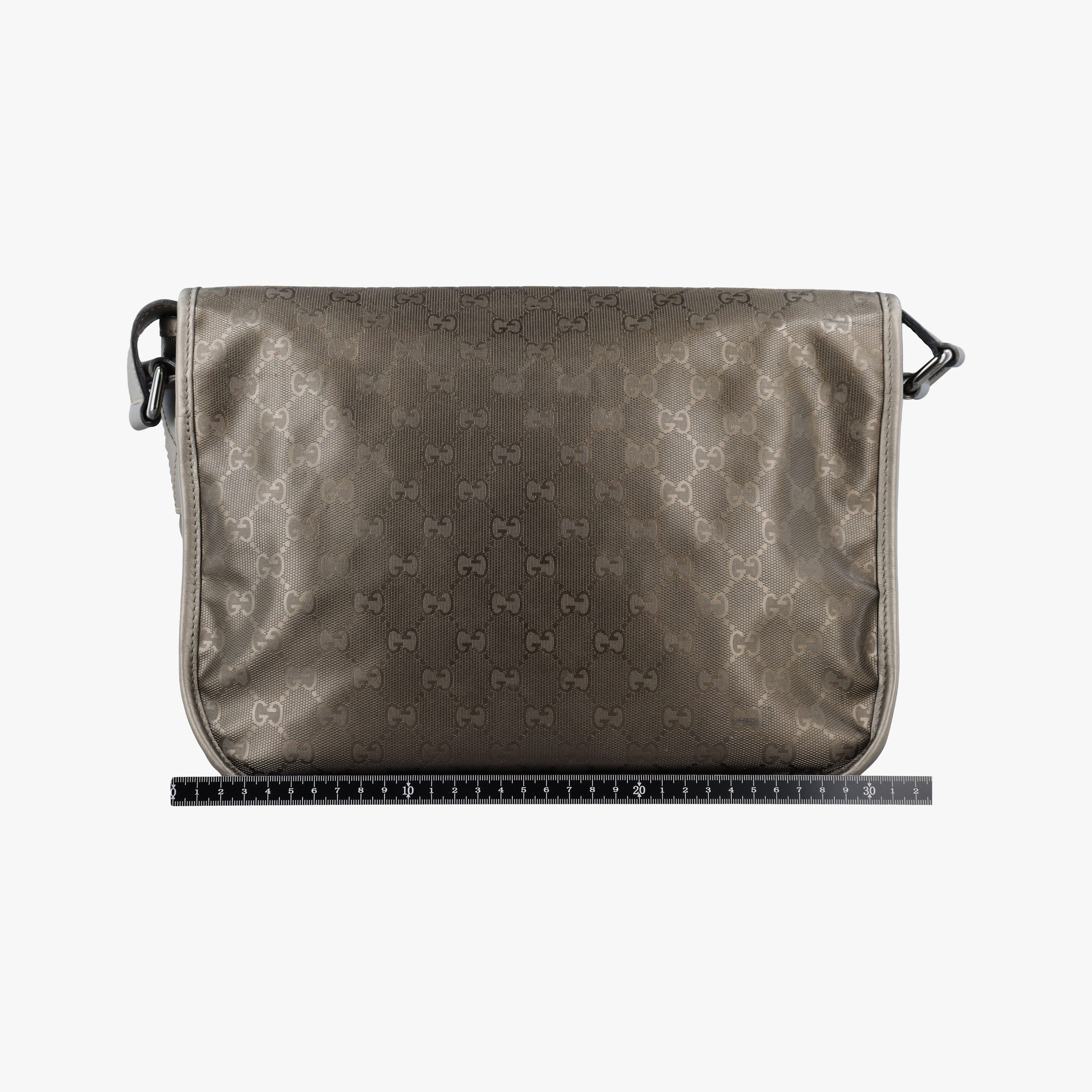 GG Plus Messenger Golden PVC coated canvas×leather 201732 H5995972GGプラス メッセンジャー ゴールド PVCコーティングキャンバス×レザー 201732 H5995972
