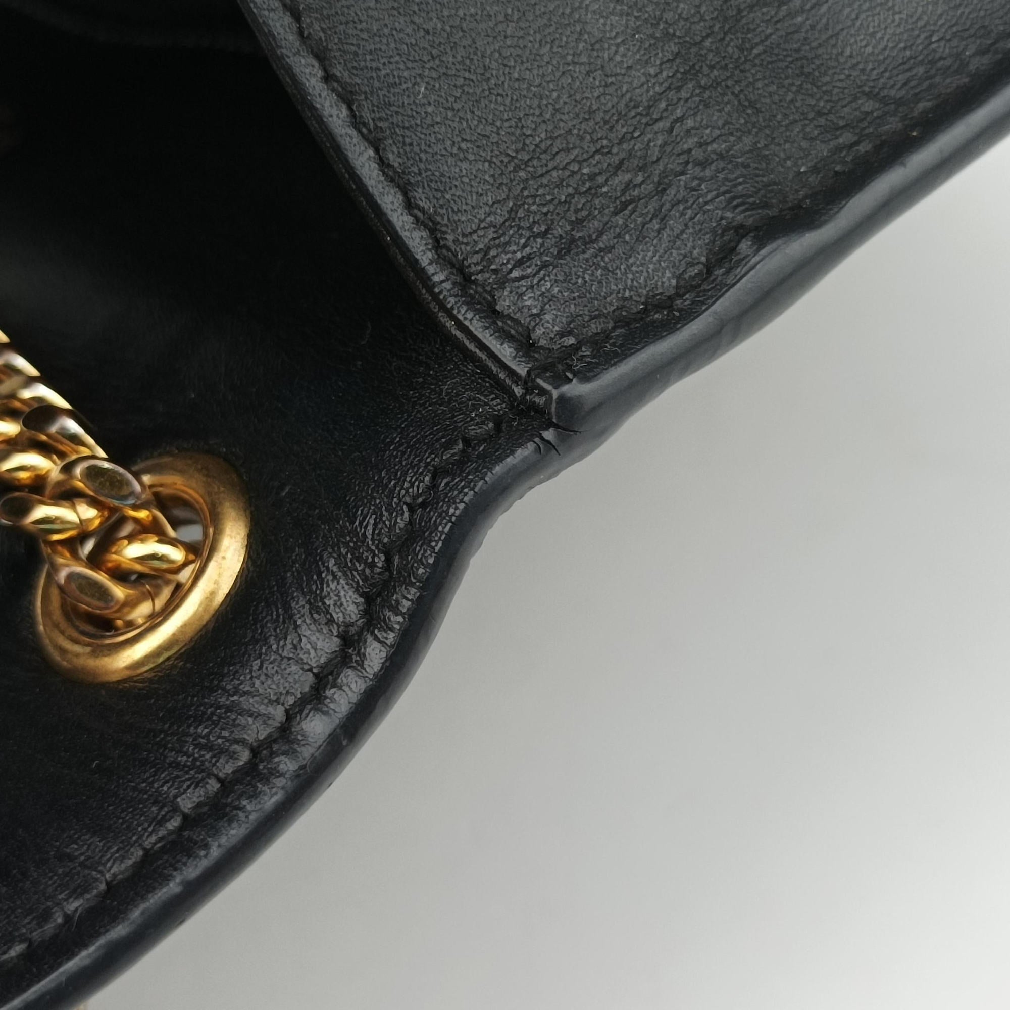 KATE Black Leather 474366 GAB.474366.0138ケイト ブラック レザー 474366 GAB.474366.0138