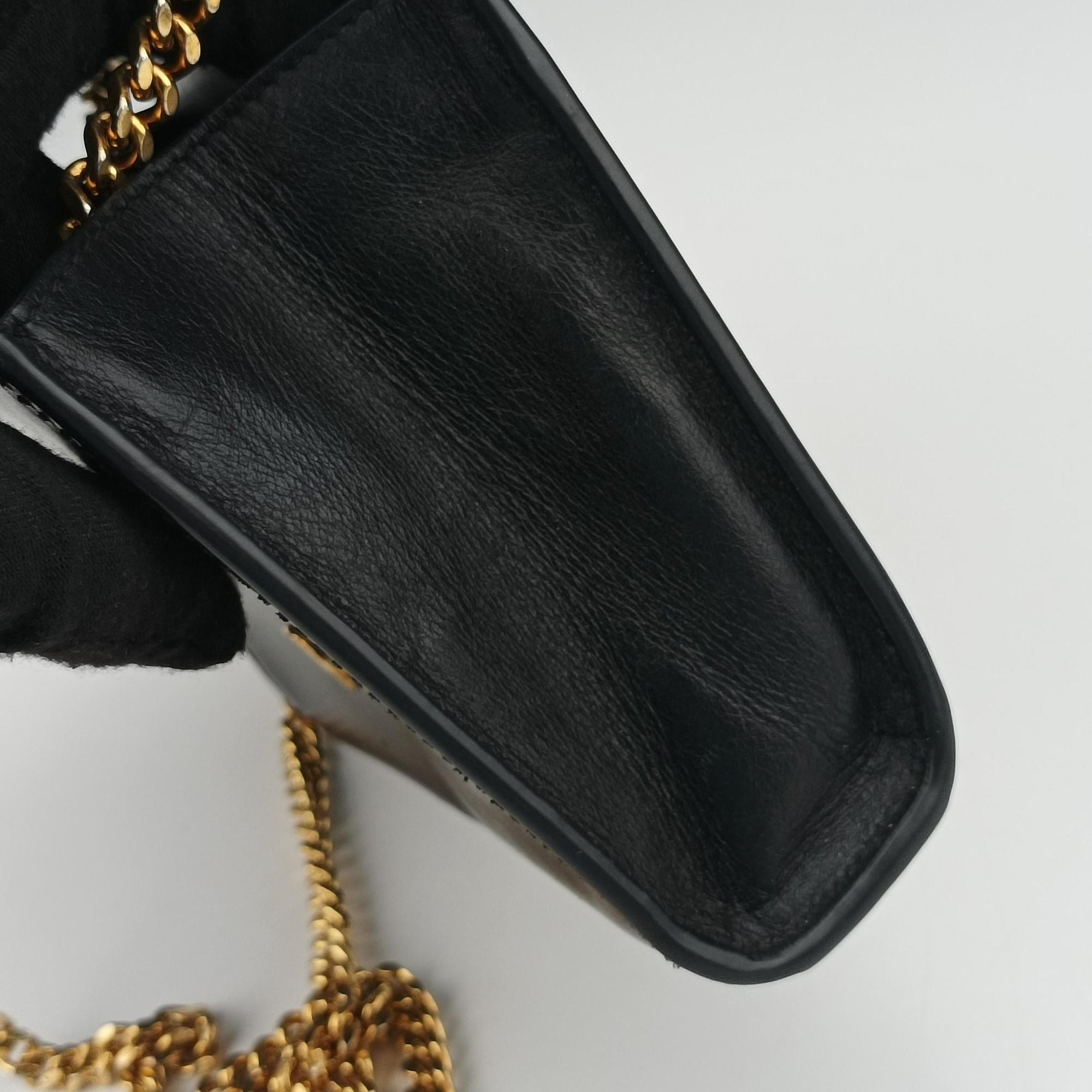 KATE Black Leather 474366 GAB.474366.0138ケイト ブラック レザー 474366 GAB.474366.0138