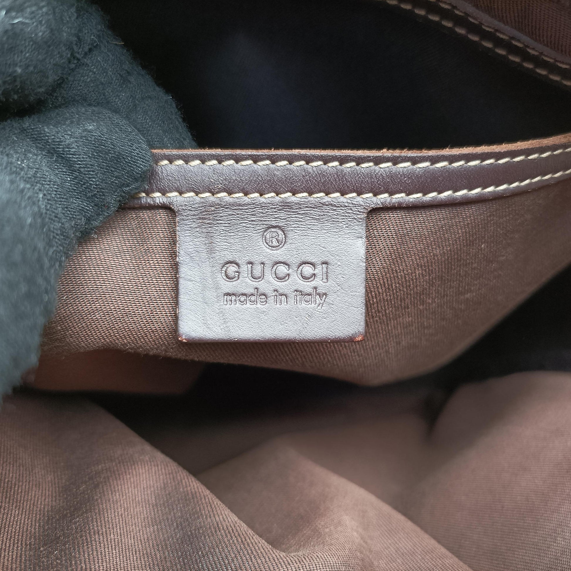 GG Imprime Messenger khaki PVC coated canvas×Leather 201448 F6897531GGインプリメ メッセンジャー カーキ PVCコーティングキャンバス×レザー 201448 F6897531