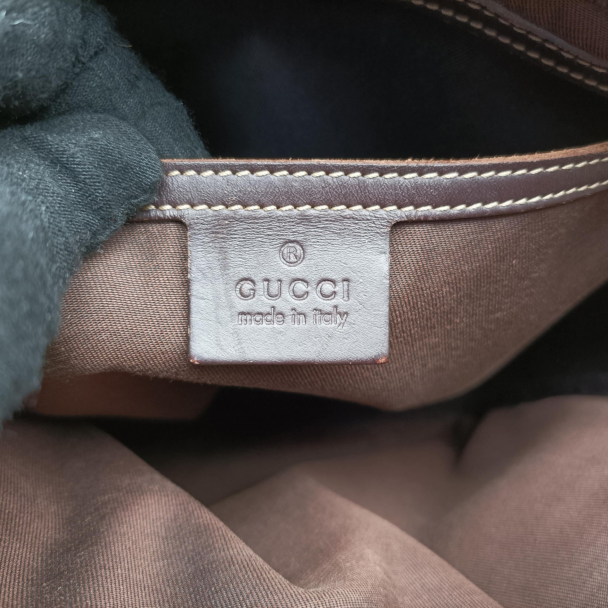 GG Imprime Messenger khaki PVC coated canvas×Leather 201448 F6897531GGインプリメ メッセンジャー カーキ PVCコーティングキャンバス×レザー 201448 F6897531