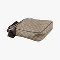 GG Imprime Messenger khaki PVC coated canvas×Leather 201448 F6897531GGインプリメ メッセンジャー カーキ PVCコーティングキャンバス×レザー 201448 F6897531