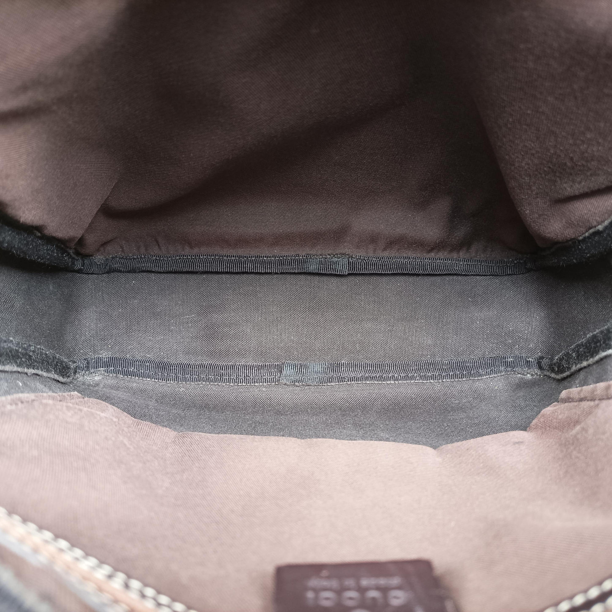 GG Imprime Messenger khaki PVC coated canvas×Leather 201448 F6897531GGインプリメ メッセンジャー カーキ PVCコーティングキャンバス×レザー 201448 F6897531