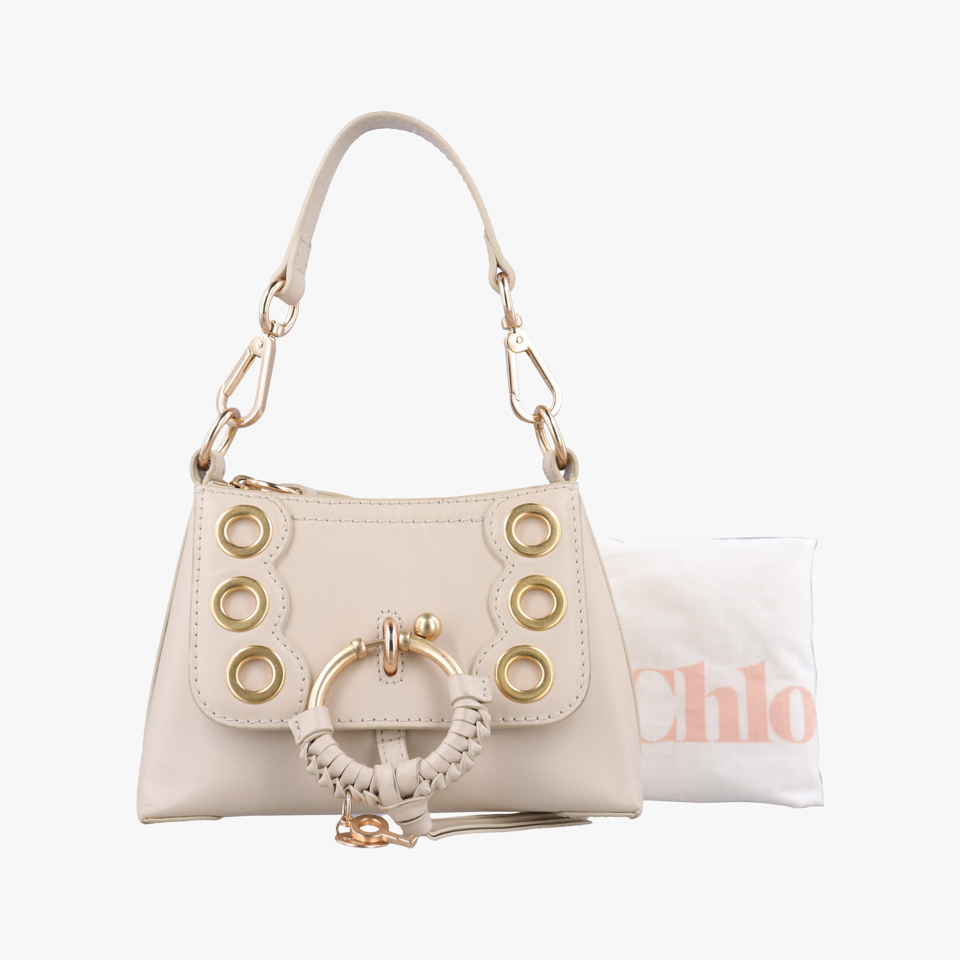 Sac joan Beige Leather 01-20-86-65サック ジョアン ベージュ レザー 01-20-86-65