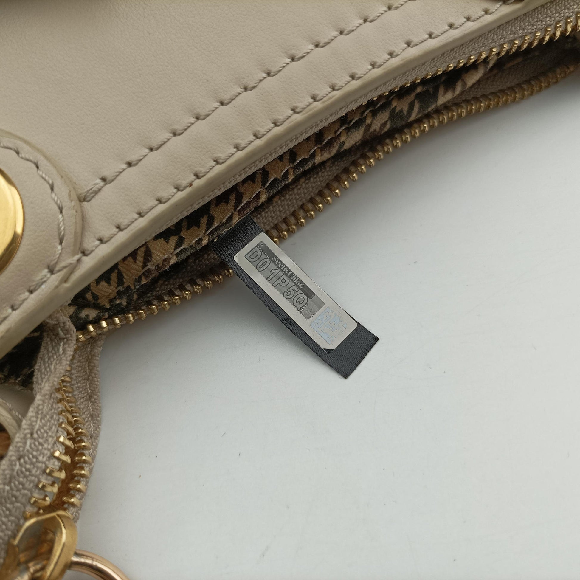 Sac joan Beige Leather 01-20-86-65サック ジョアン ベージュ レザー 01-20-86-65