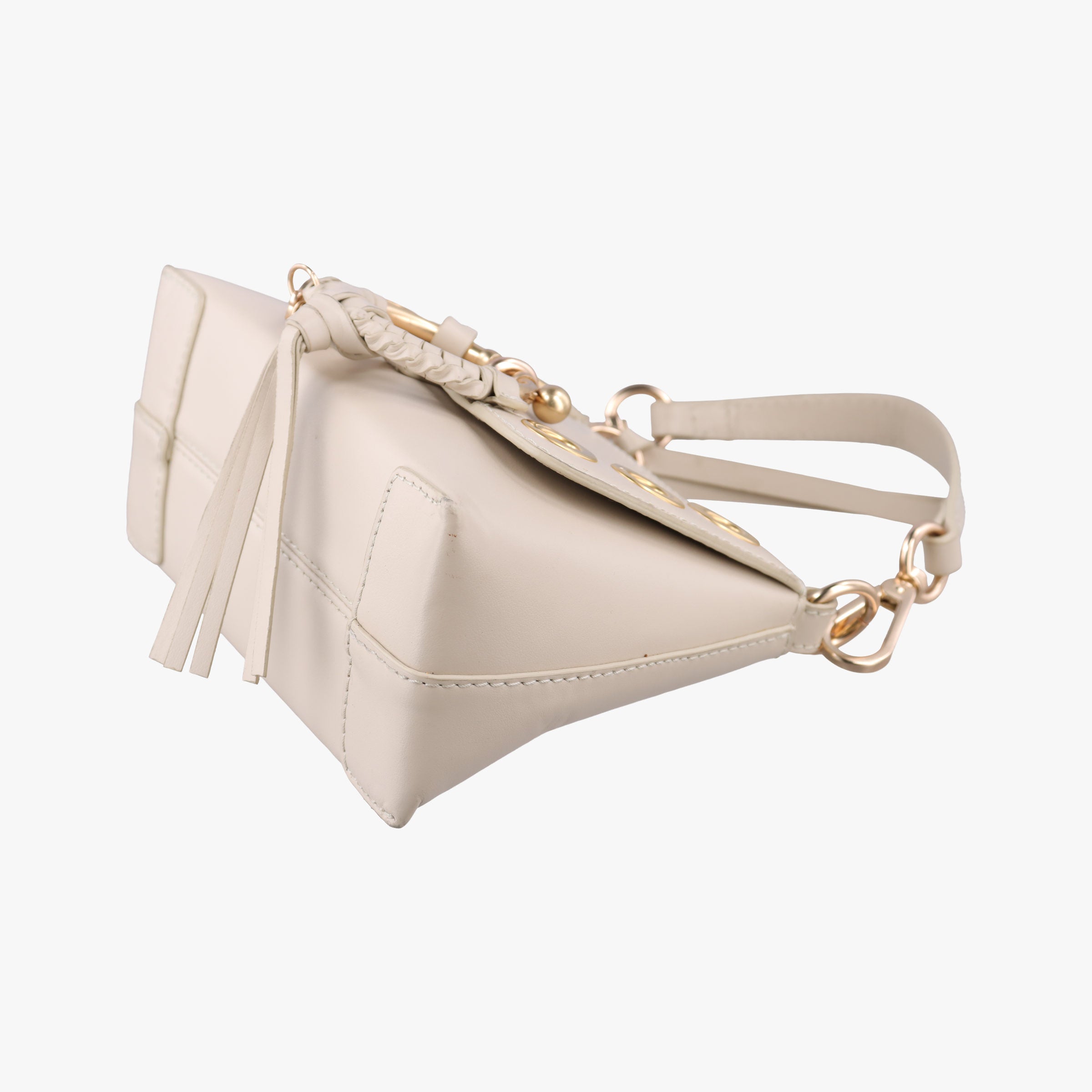 Sac joan Beige Leather 01-20-86-65サック ジョアン ベージュ レザー 01-20-86-65
