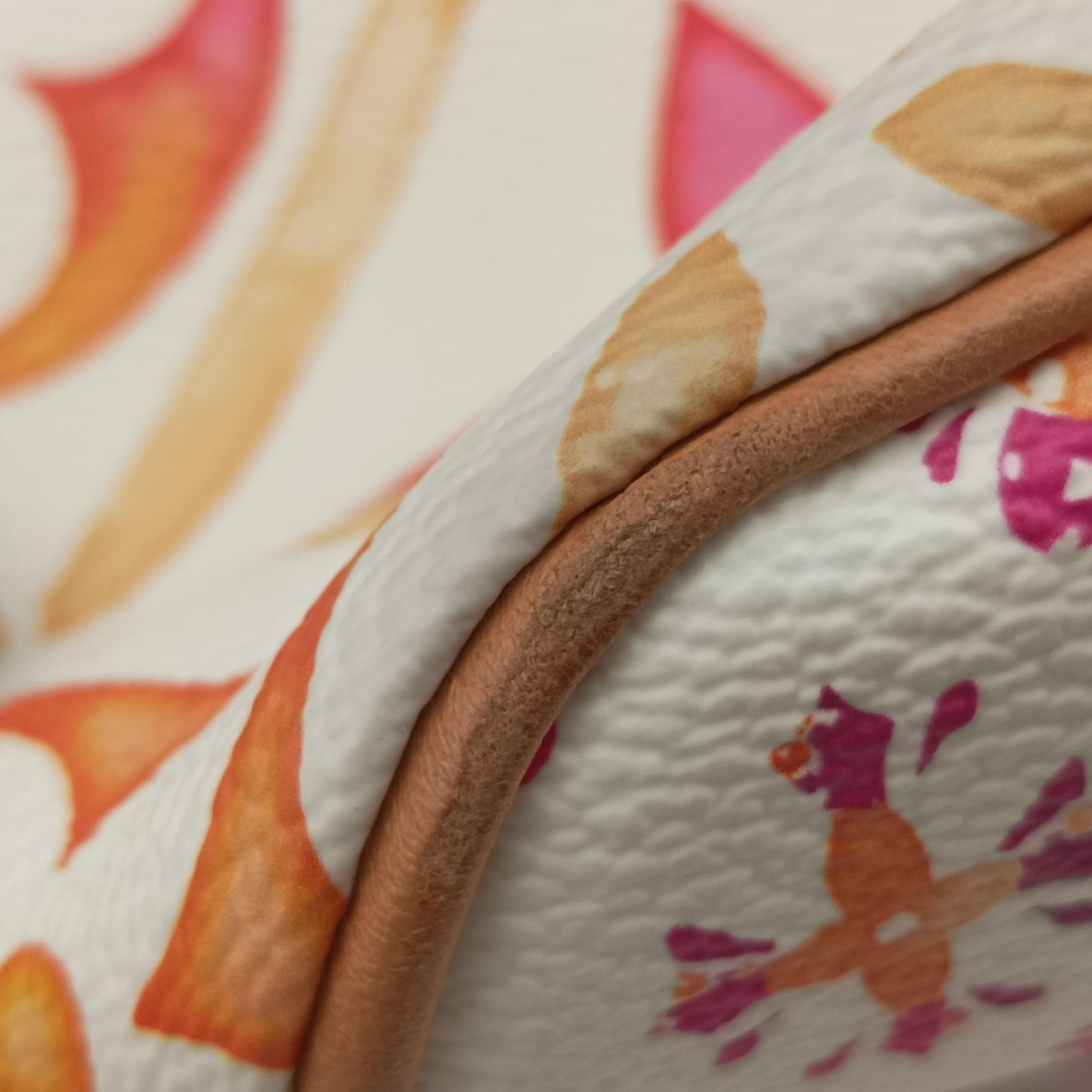 Neverfull MM Orange × White × Orange × Multicolor Monogram Tile Canvas IC Chipネヴァーフル MM オレンジ × ホワイト × オレンジ × マルチカラー モノグラム タイル キャンバス ICチップ