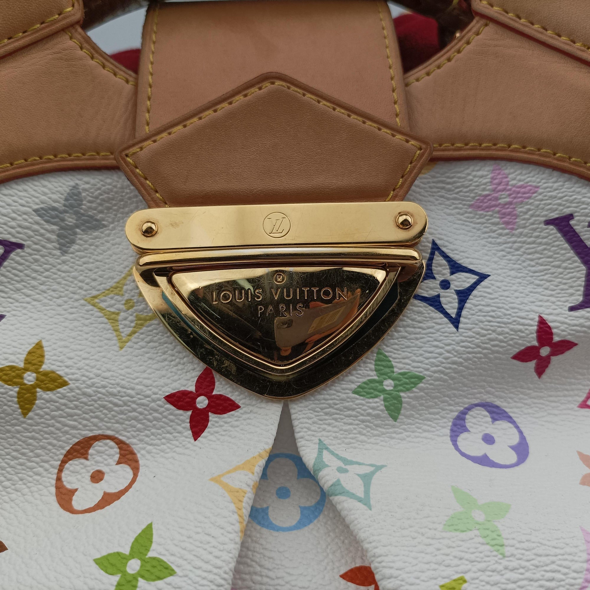 URSULA white Monogram Multicolor M40123 Lot number unknownウルスラ ブロン モノグラム マルチカラー M40123 製番不明
