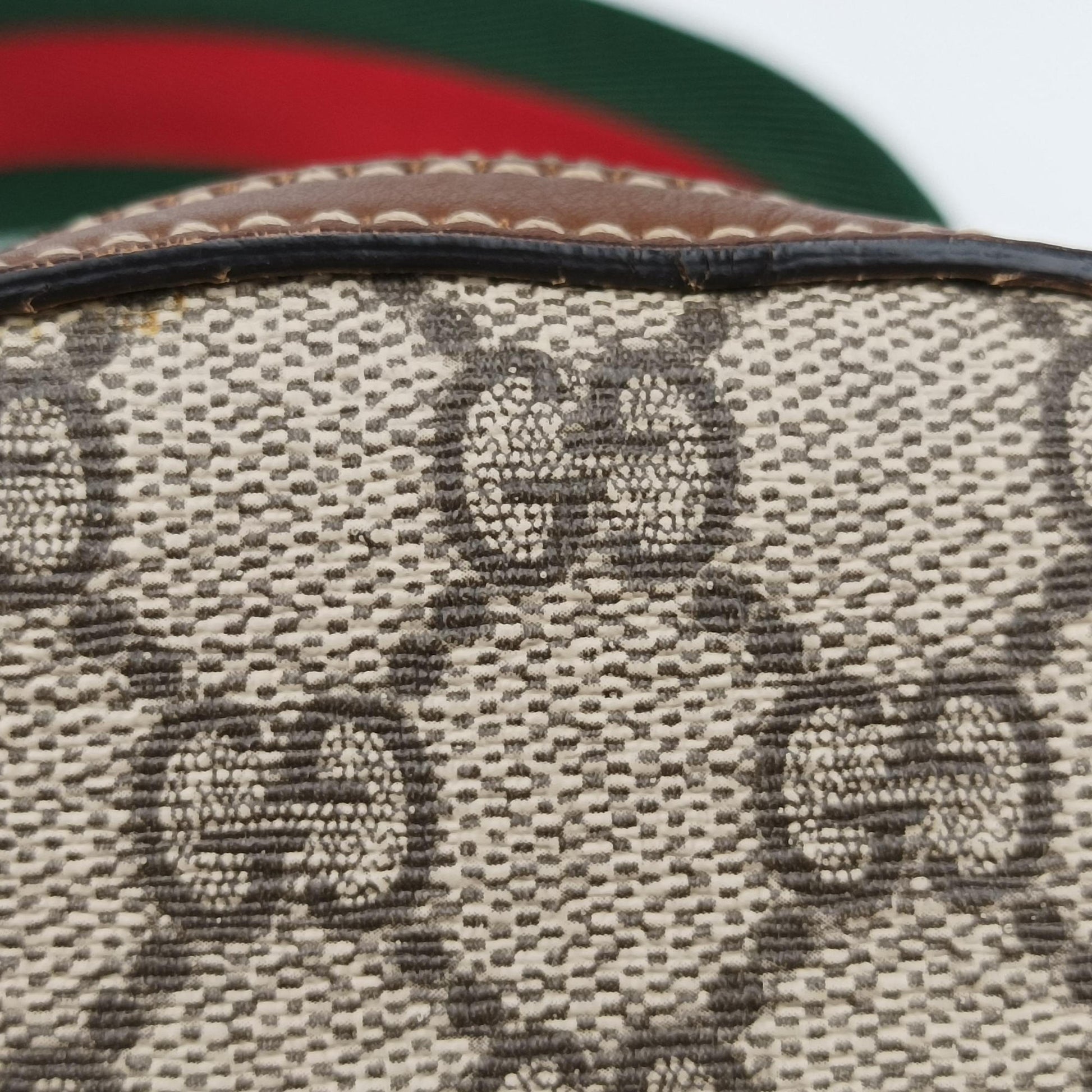 GG Supreme Tian Beige×Multicolour PVC coated canvas×leather 427042 B021366172GGスプリームティアン ベージュ×マルチカラー PVCコーティングキャンバス×レザー 427042 B021366172