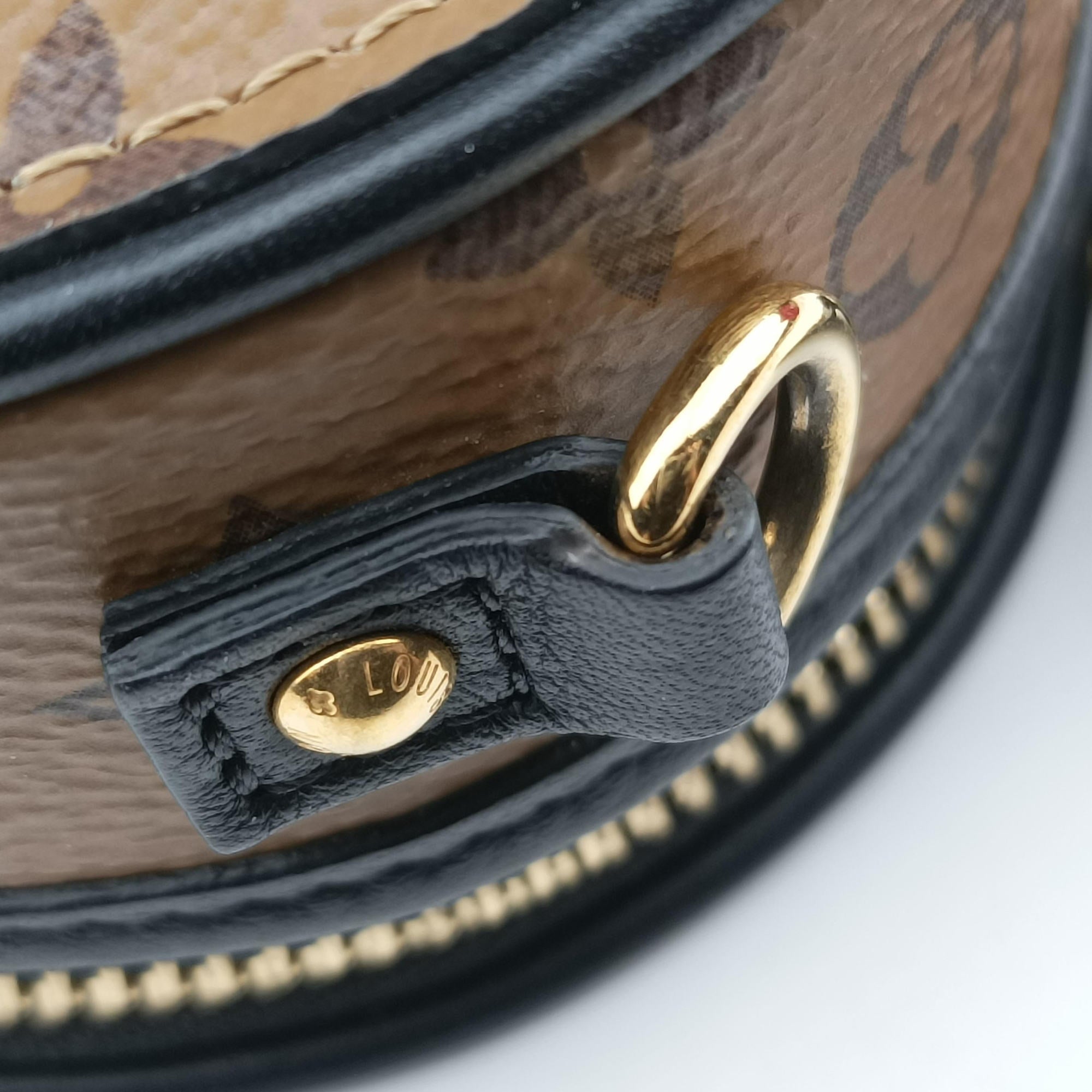 Mini Boite Chapeau Brown Monogram Reverse M68577 NZ4119 IC Chipミニ ボワット シャポー モノグラム/ブラウン モノグラム リバース M68577 NZ4119 ICチップ