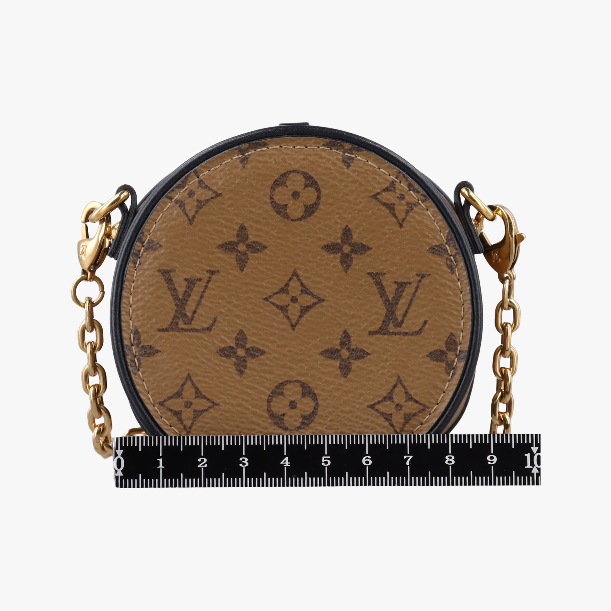 Mini Boite Chapeau Brown Monogram Reverse M68577 NZ4119 IC Chipミニ ボワット シャポー モノグラム/ブラウン モノグラム リバース M68577 NZ4119 ICチップ