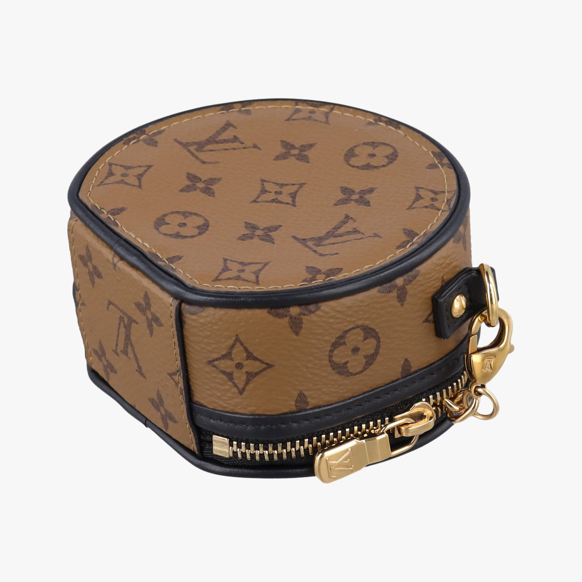 Mini Boite Chapeau Brown Monogram Reverse M68577 NZ4119 IC Chipミニ ボワット シャポー モノグラム/ブラウン モノグラム リバース M68577 NZ4119 ICチップ