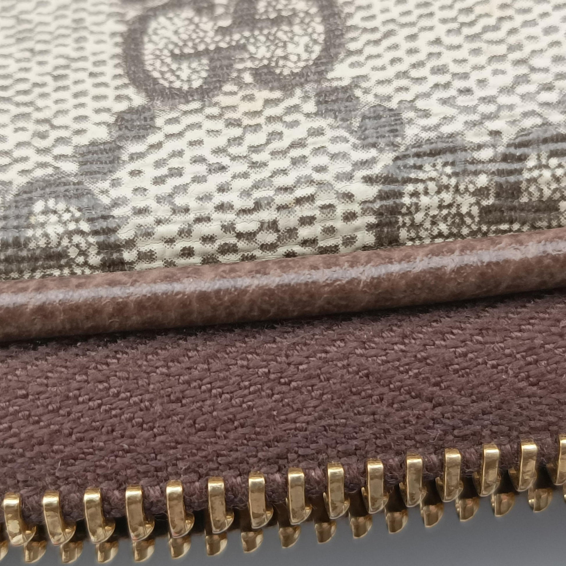 Ophidia Beige×red×green PVC coated canvas×leather 598664 オフィディア ベージュ×レッド×グリーン PVCコーティングキャンバス×レザー 598664 