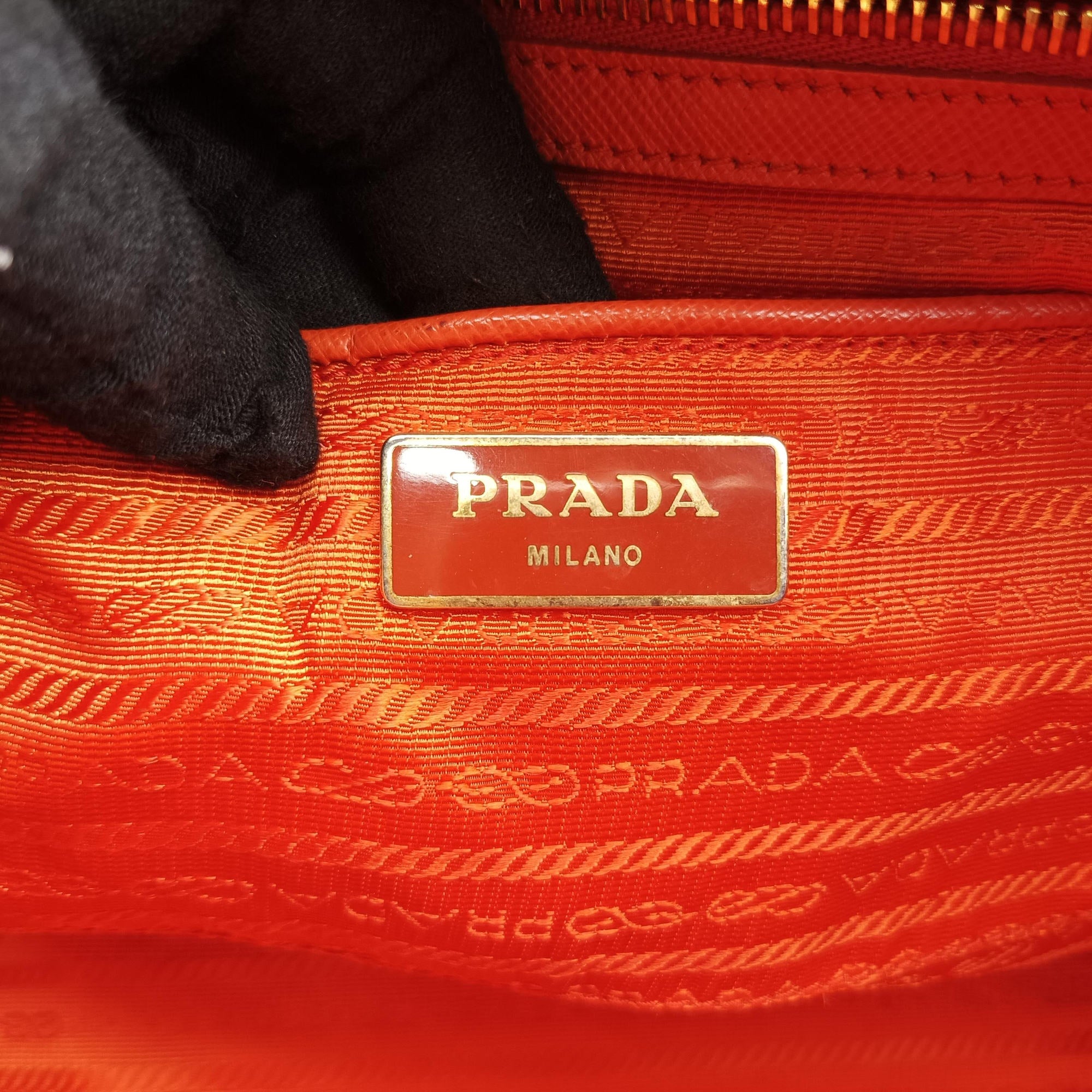 Galleria Orange SAFFIANO Leather BN1844 117ガレリア オレンジ サフィアーノレザー BN1844 117